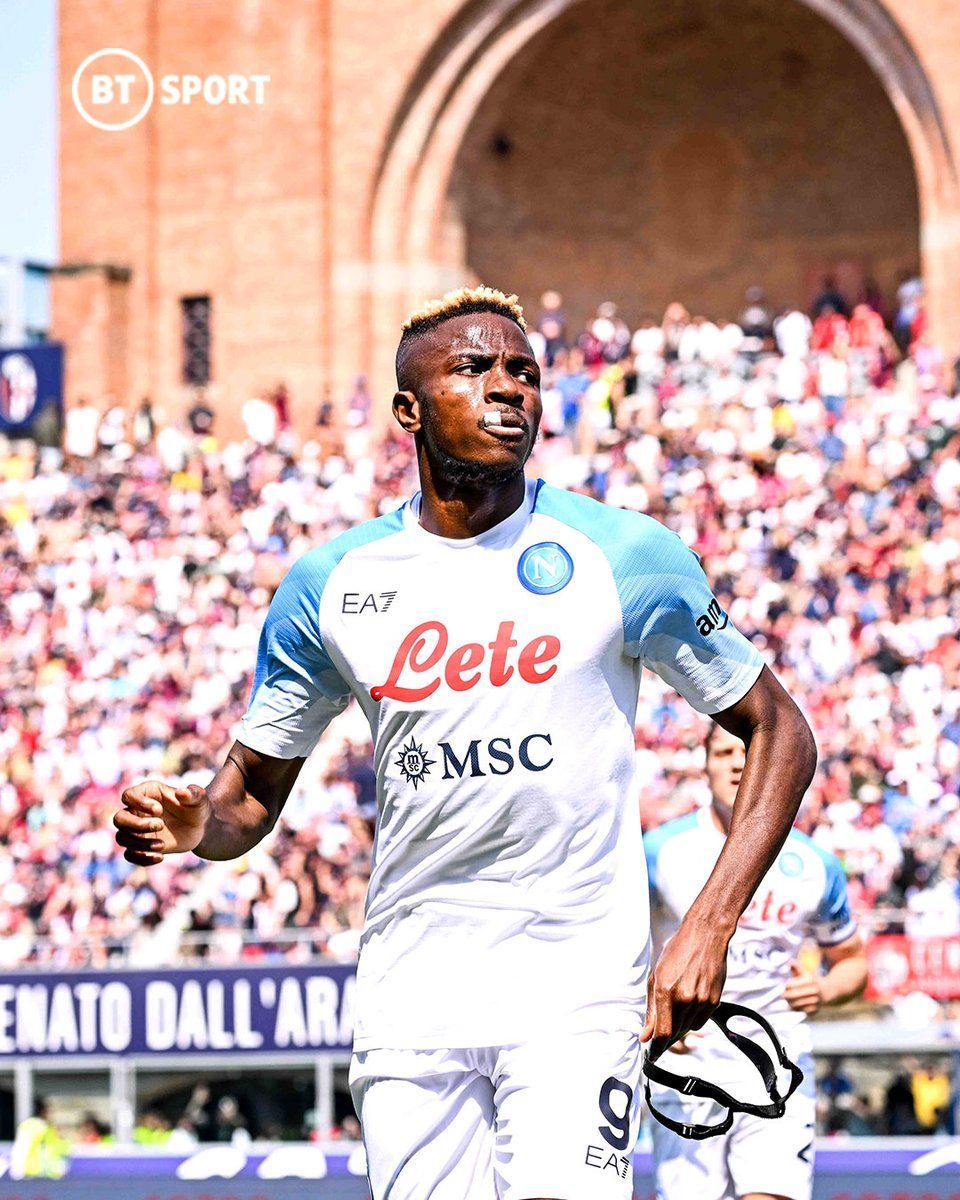 960x1200 14': ⚽ 54': ⚽ Victor Osimhen isn't slowing down in front of goal