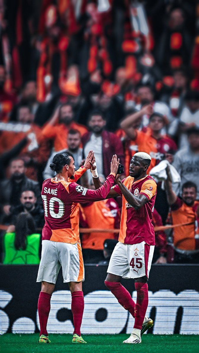 675x1200 Leroy Sane & Victor Osimhen wallpaper