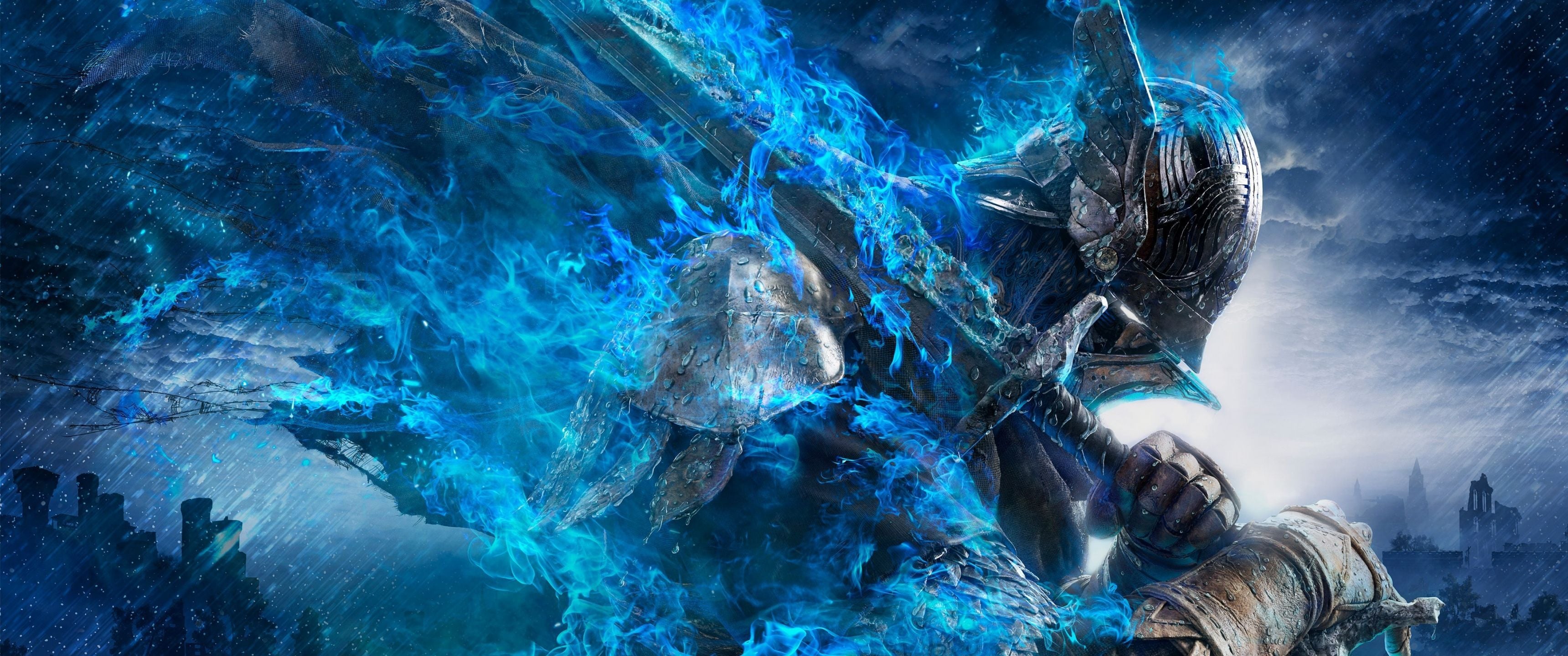 3440x1440 Elden Ring Nightreign Wallpaper 4K, Artwork, 2025 Games