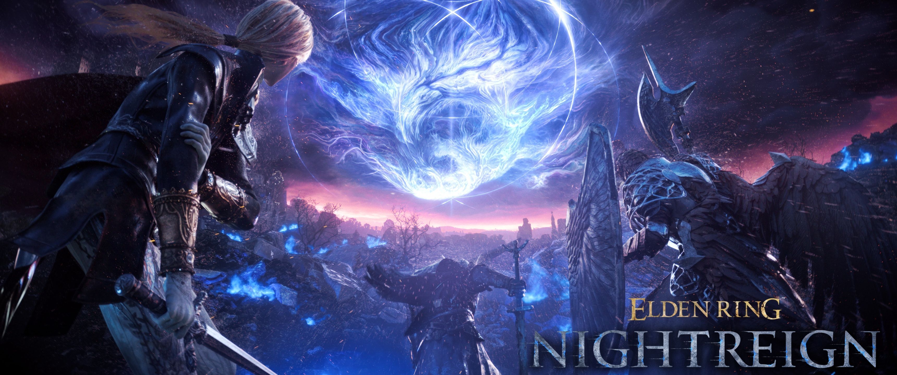 3440x1440 Elden Ring Nightreign Wallpaper 4K, Video Game, 2025 Games