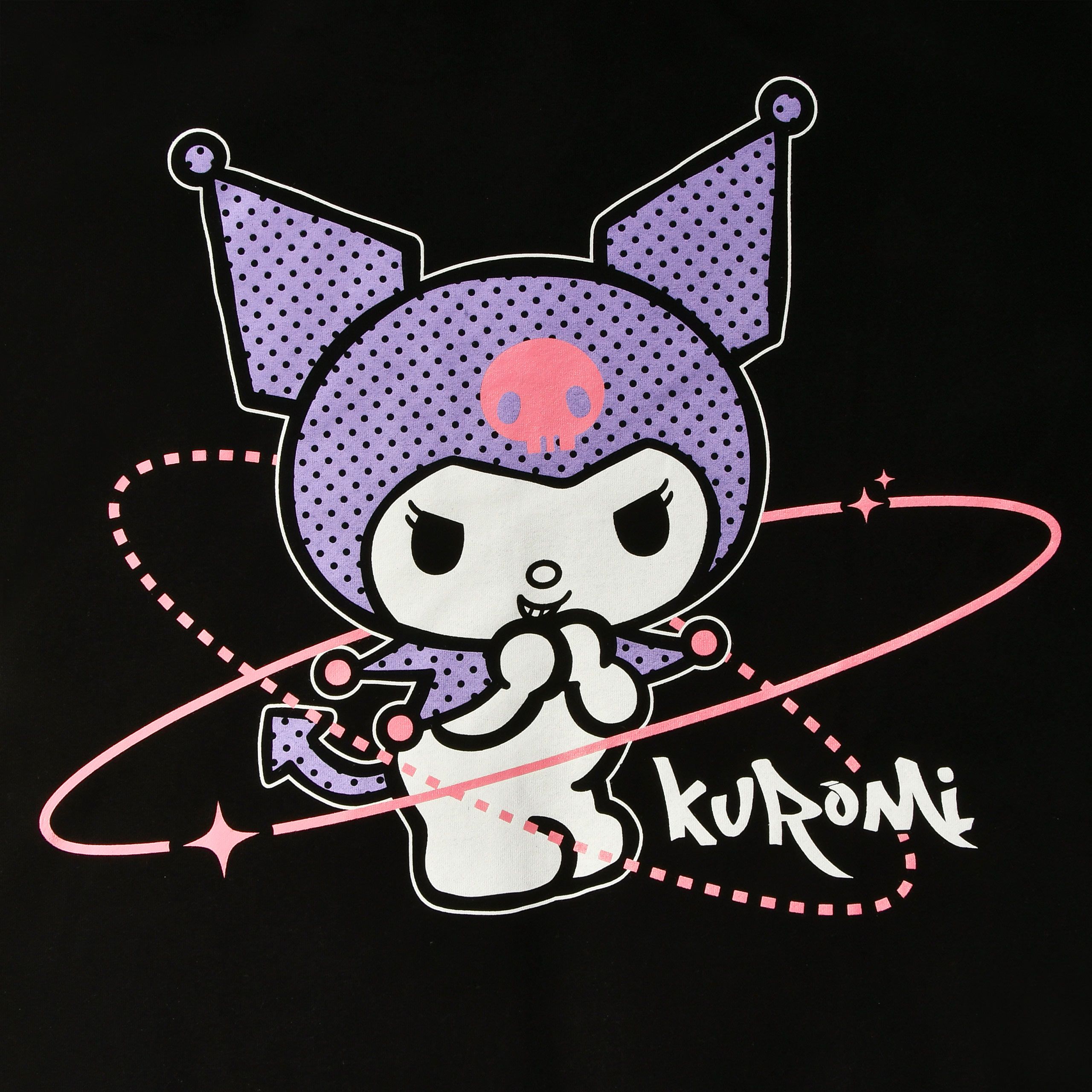 2560x2560 Sanrio Hoodie Black