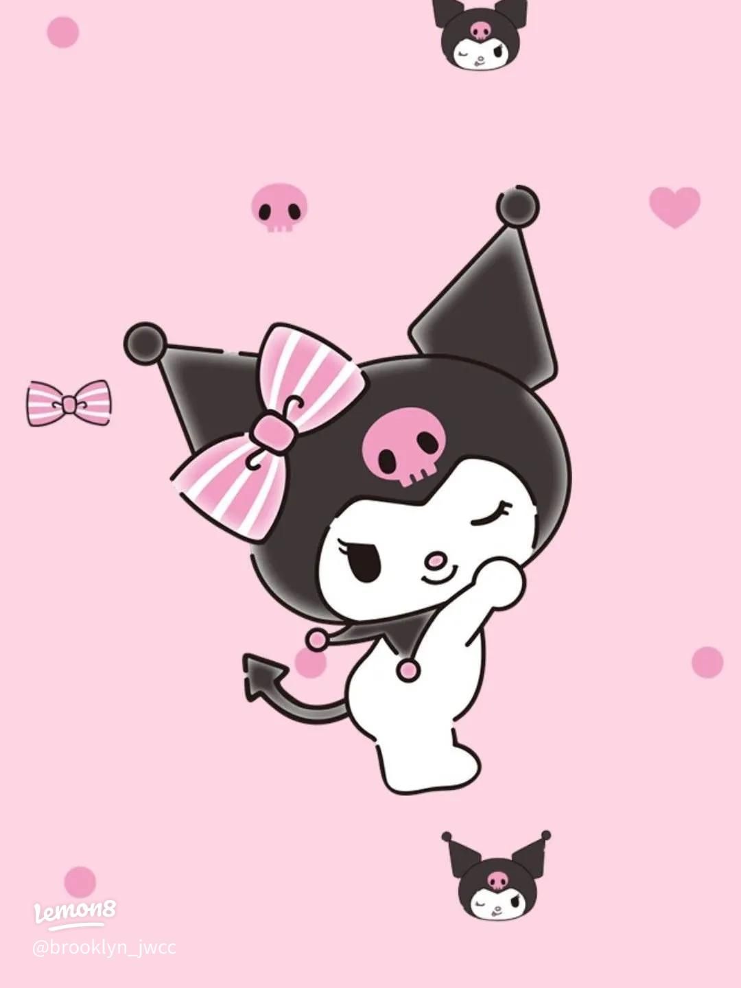 1080x1440 Adorable Kuromi Wallpaper for Your Phone and iPad