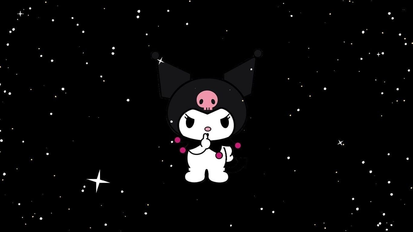 1366x768 PC Kuromi Wallpaper