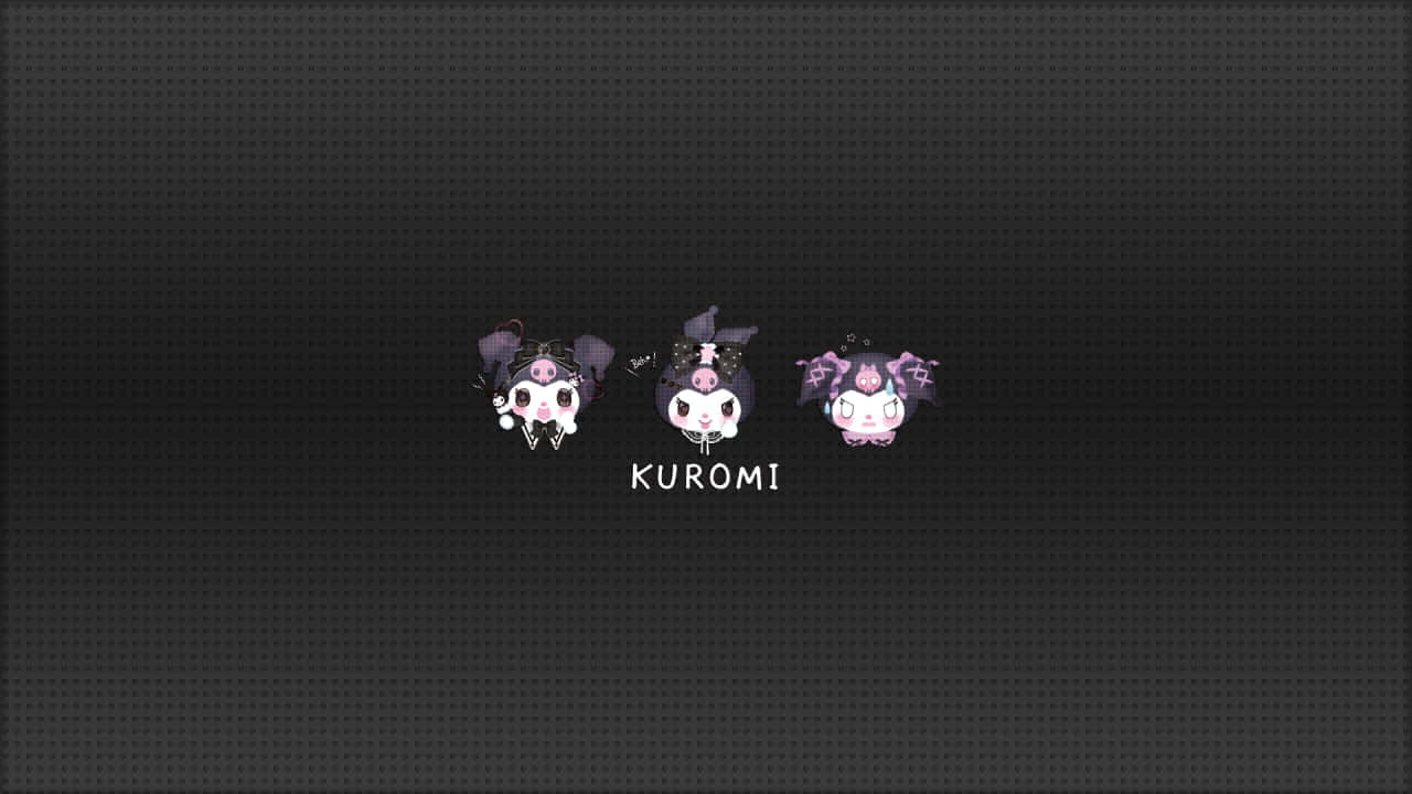1280x720 Kuromi Aesthetic Wallpaper