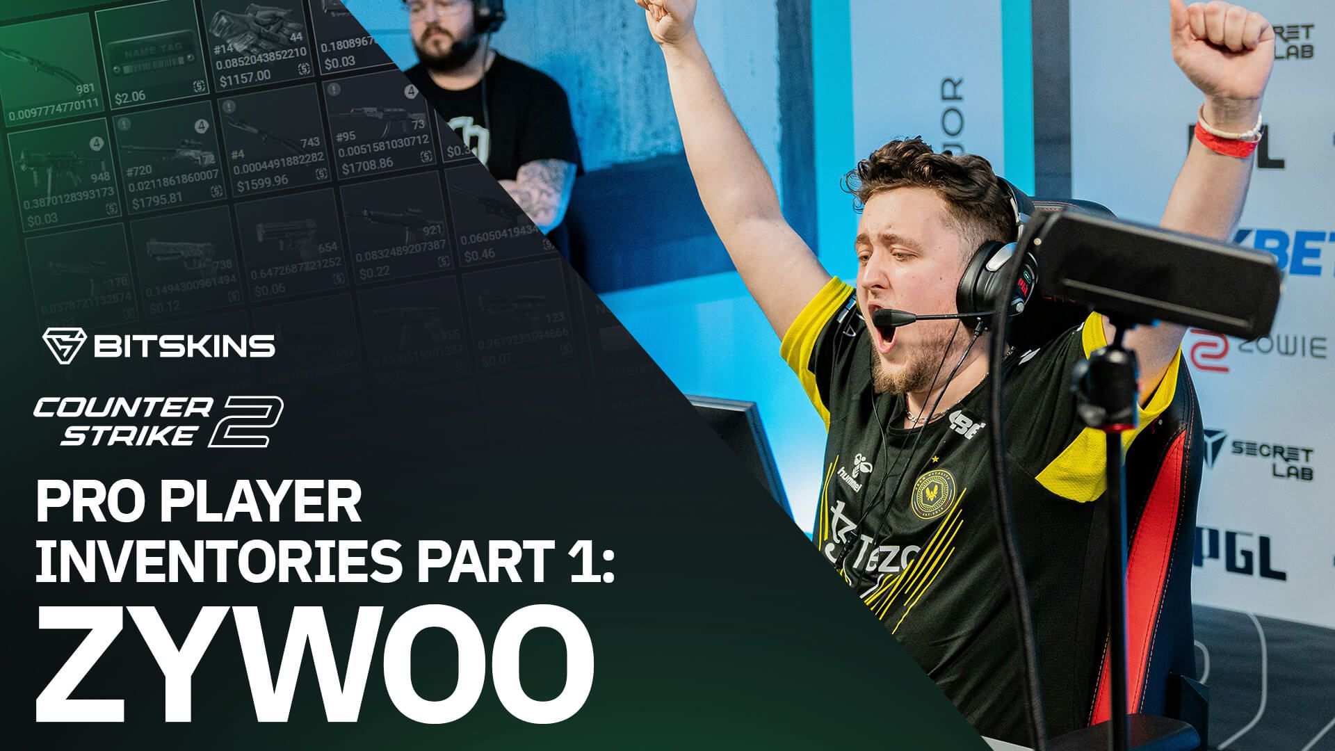 1920x1080 Pros With Skins Part 1: ZywOo's Inventory
