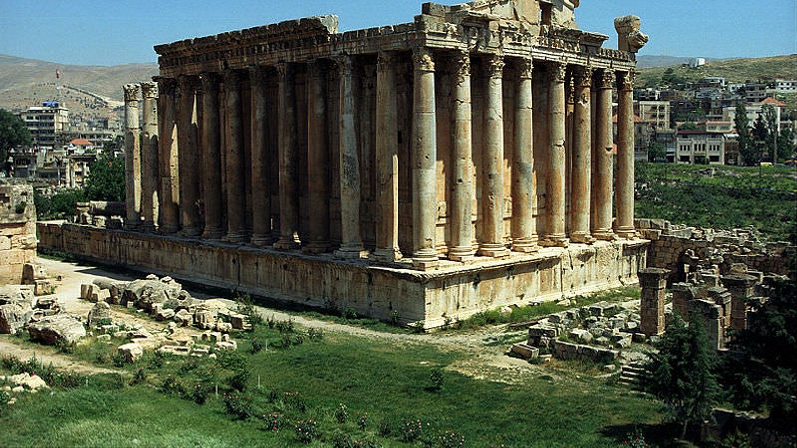 1600x900 Temple of Baachus, Baalbek History Encyclopedia