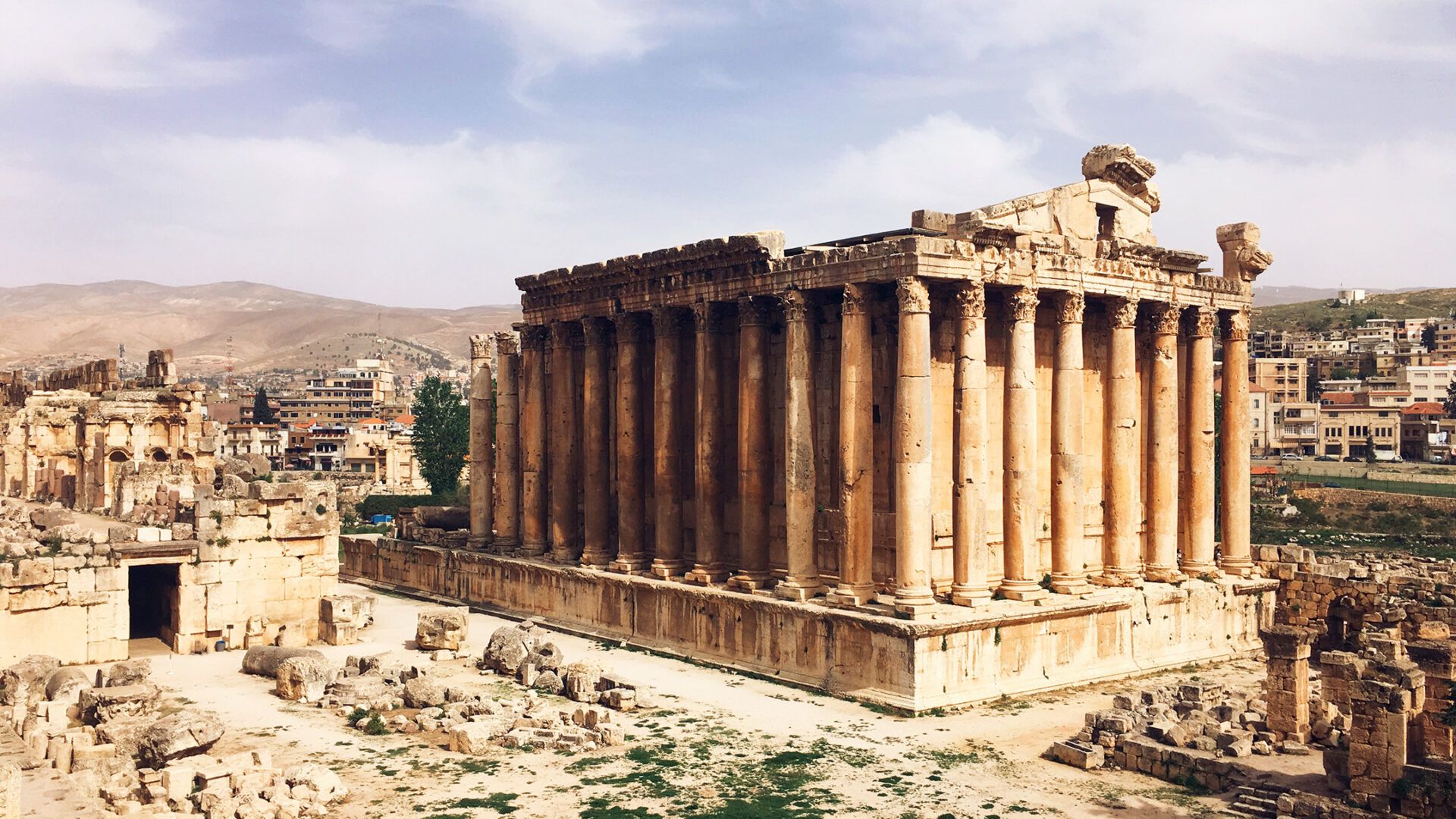 1920x1080 Lebanon on the road. Roadtrip to Baalbek