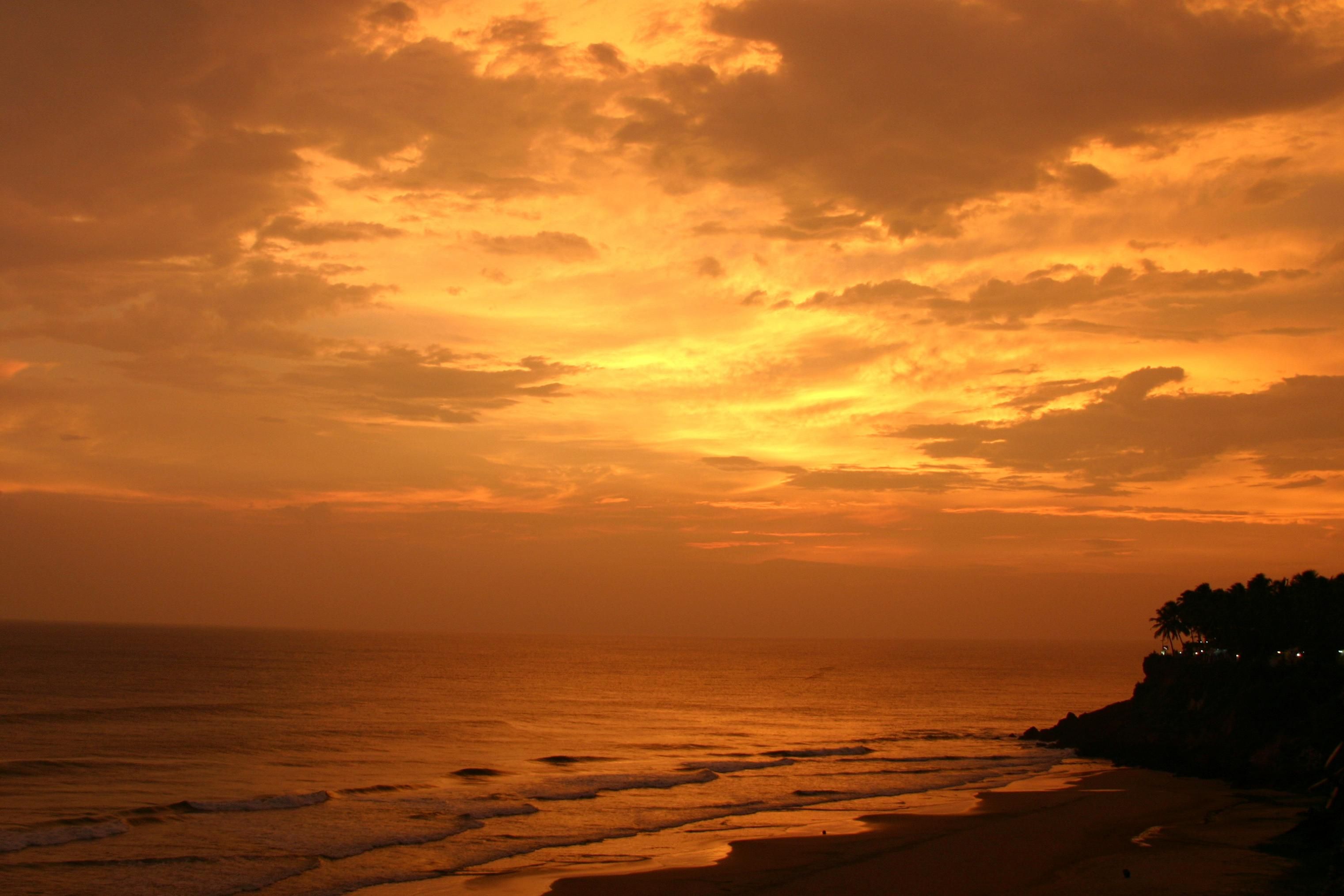 3042x2028 Varkala Beach High