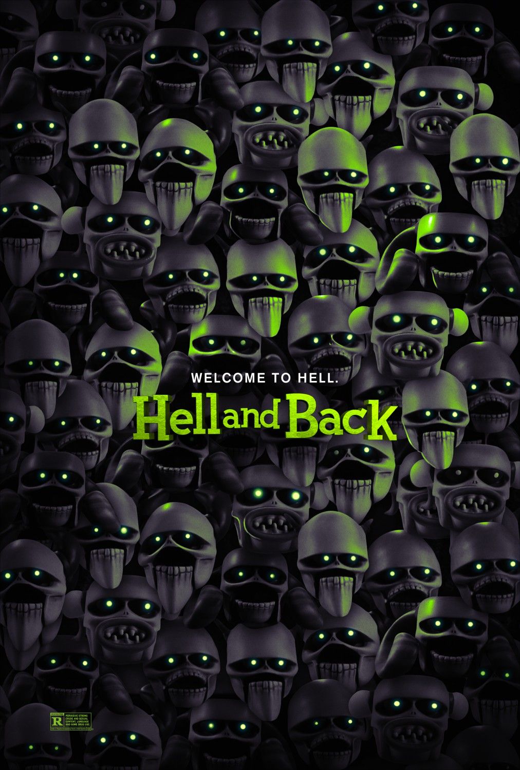 1012x1500 Hell And Back new poster is nice and spooky