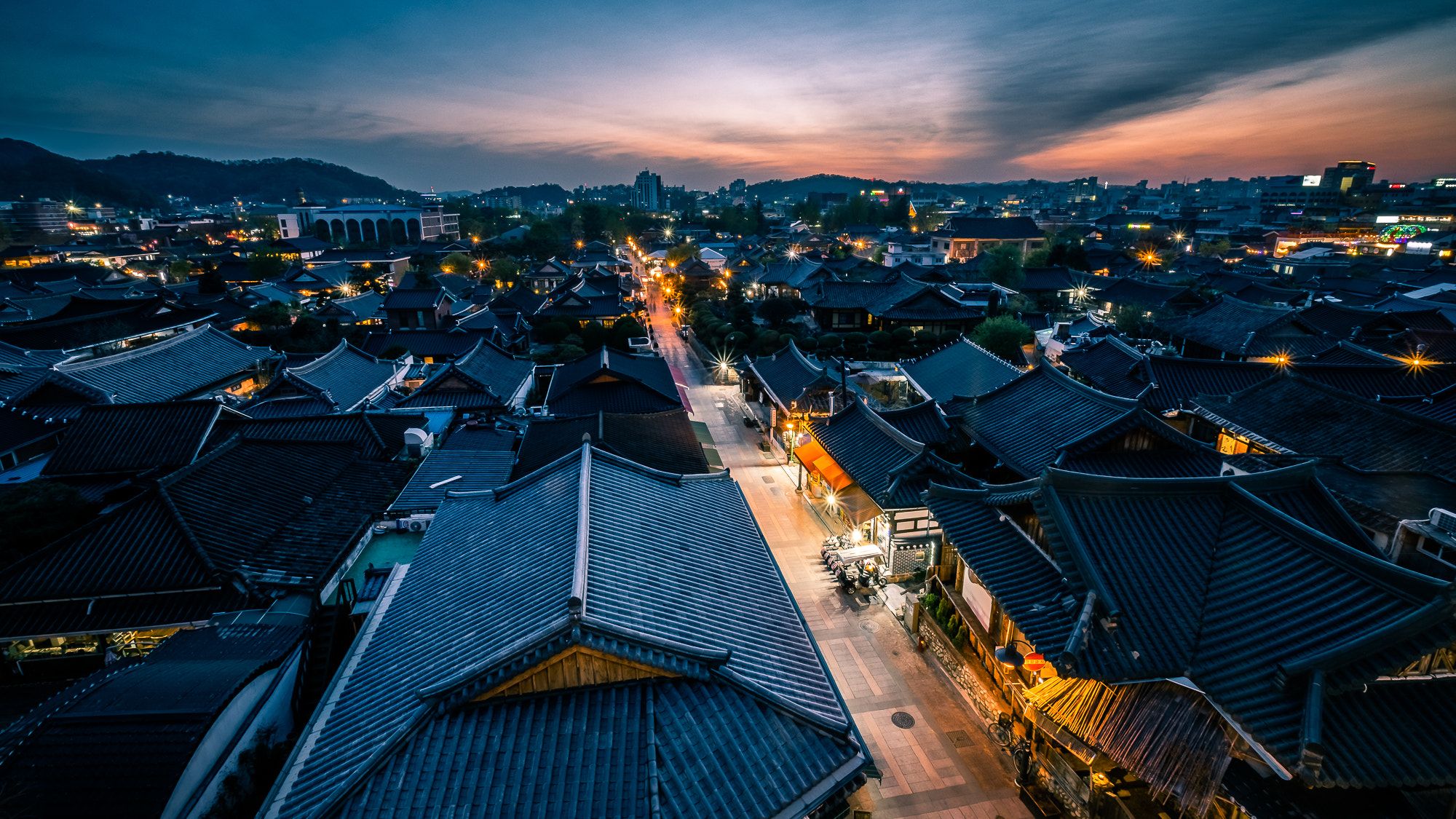 2000x1125 Sunset In Jeonju South Korea Travel Photography.jpeg