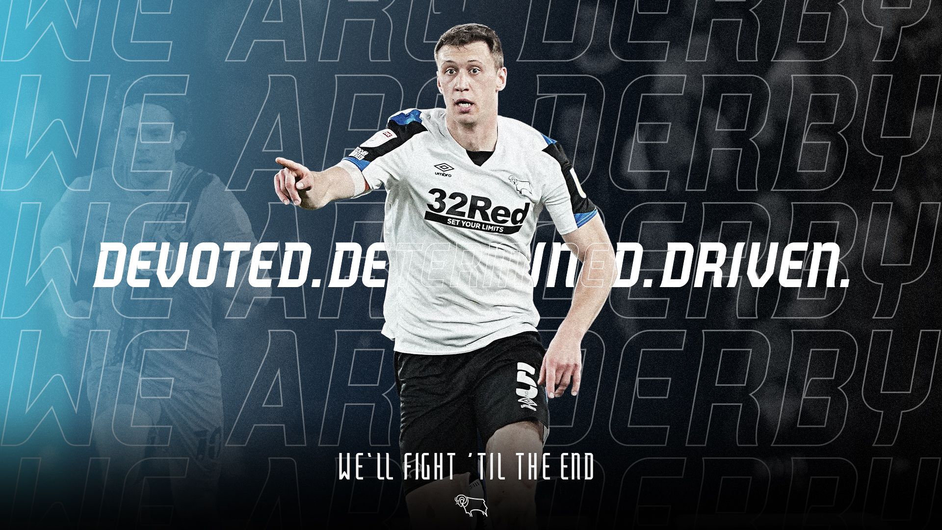 1920x1080 Devoted, Determined, Driven: Download Your New Look Derby County Wallpaper!