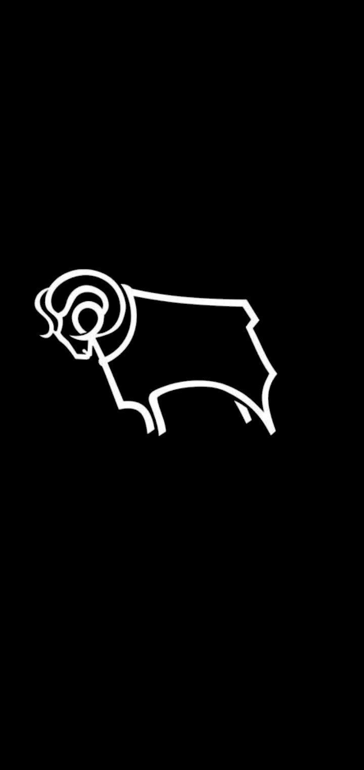 720x1520 DERBY COUNTY LOGO WALLPAPER 1