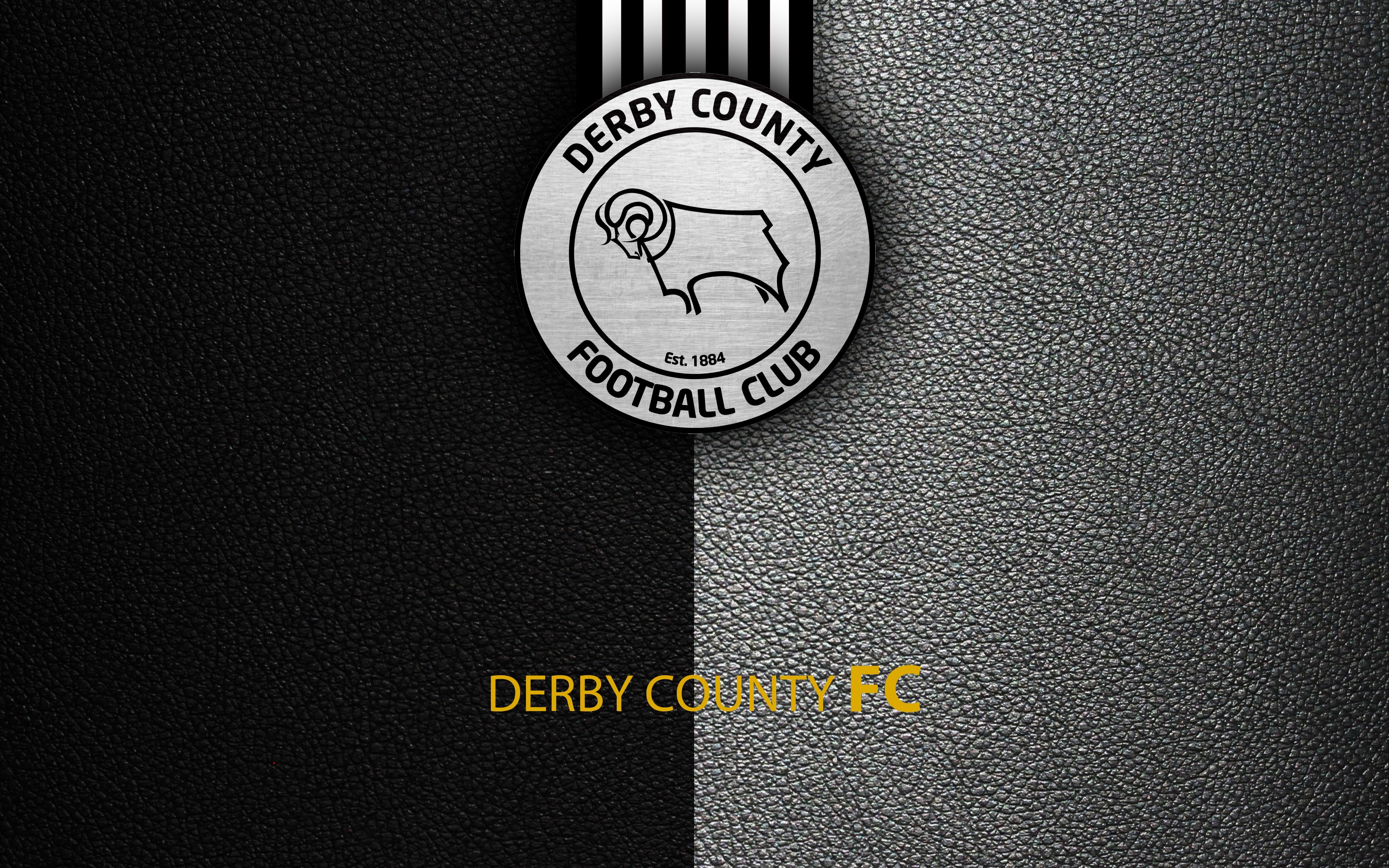 3840x2400 Wallpaper wallpaper, logo, football, Sport, English Premier League, Derby County for mobile and desktop, section спорт, resolution 3840x2400