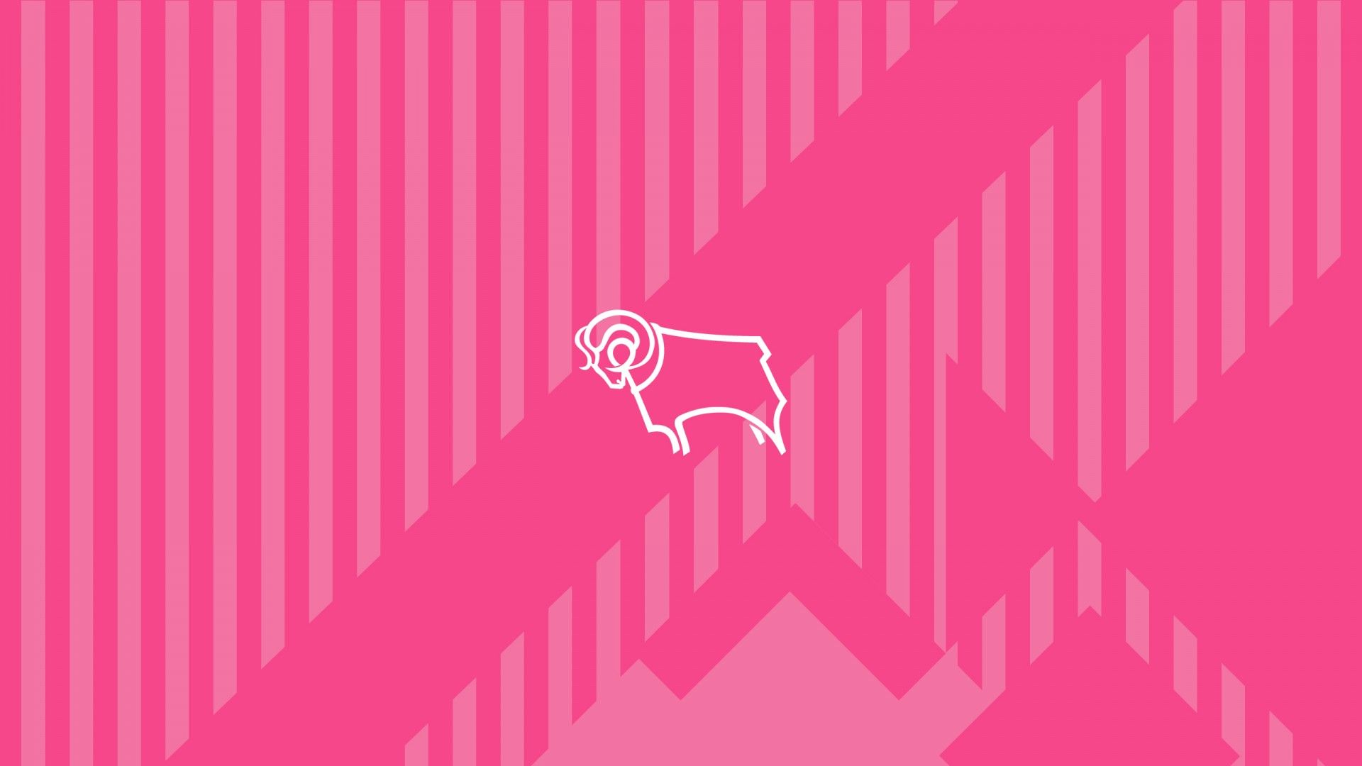 1920x1080 Pink Emblem Logo Soccer HD Derby County F.C Wallpaper