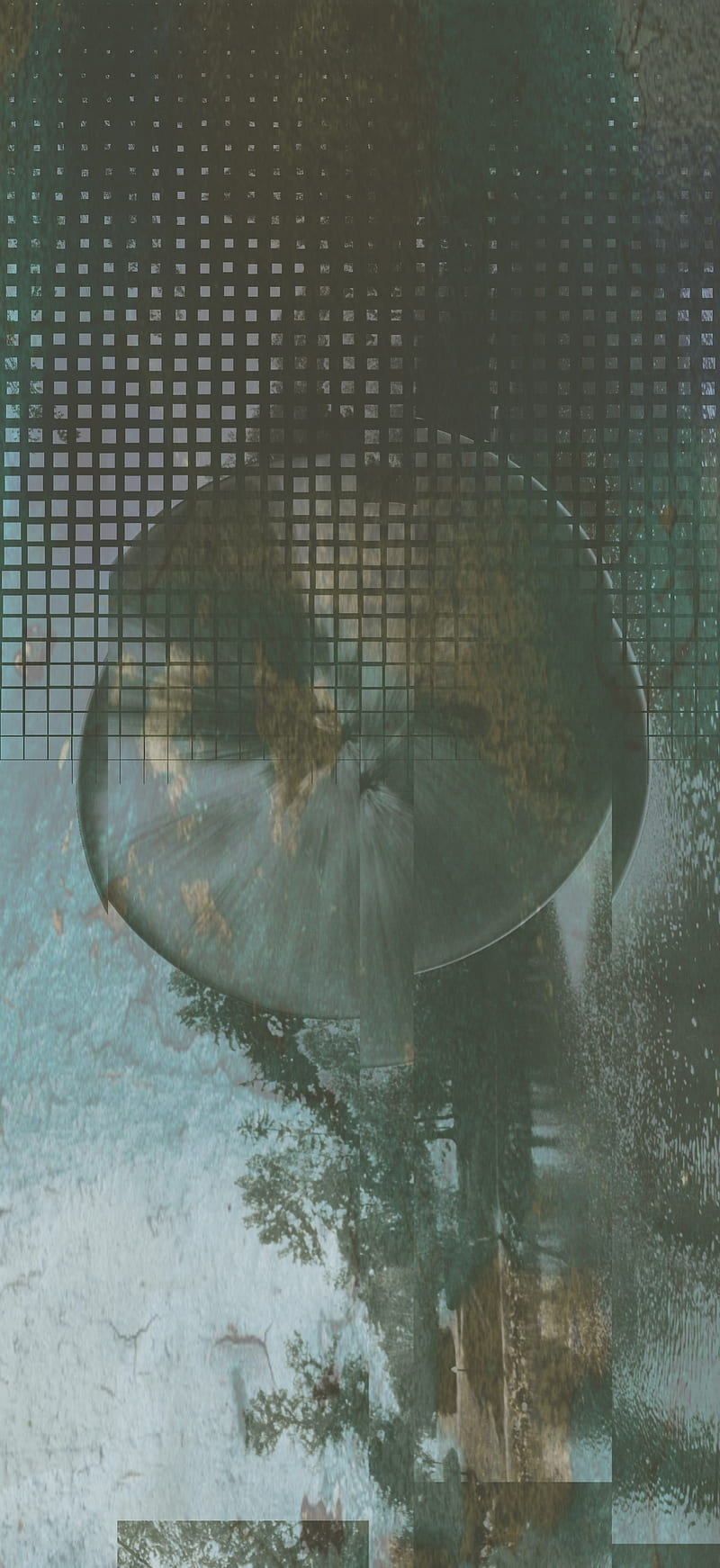 800x1742 Acid bath, abstract, desenho, glitch, grunge, paint, virus, HD phone wallpaper