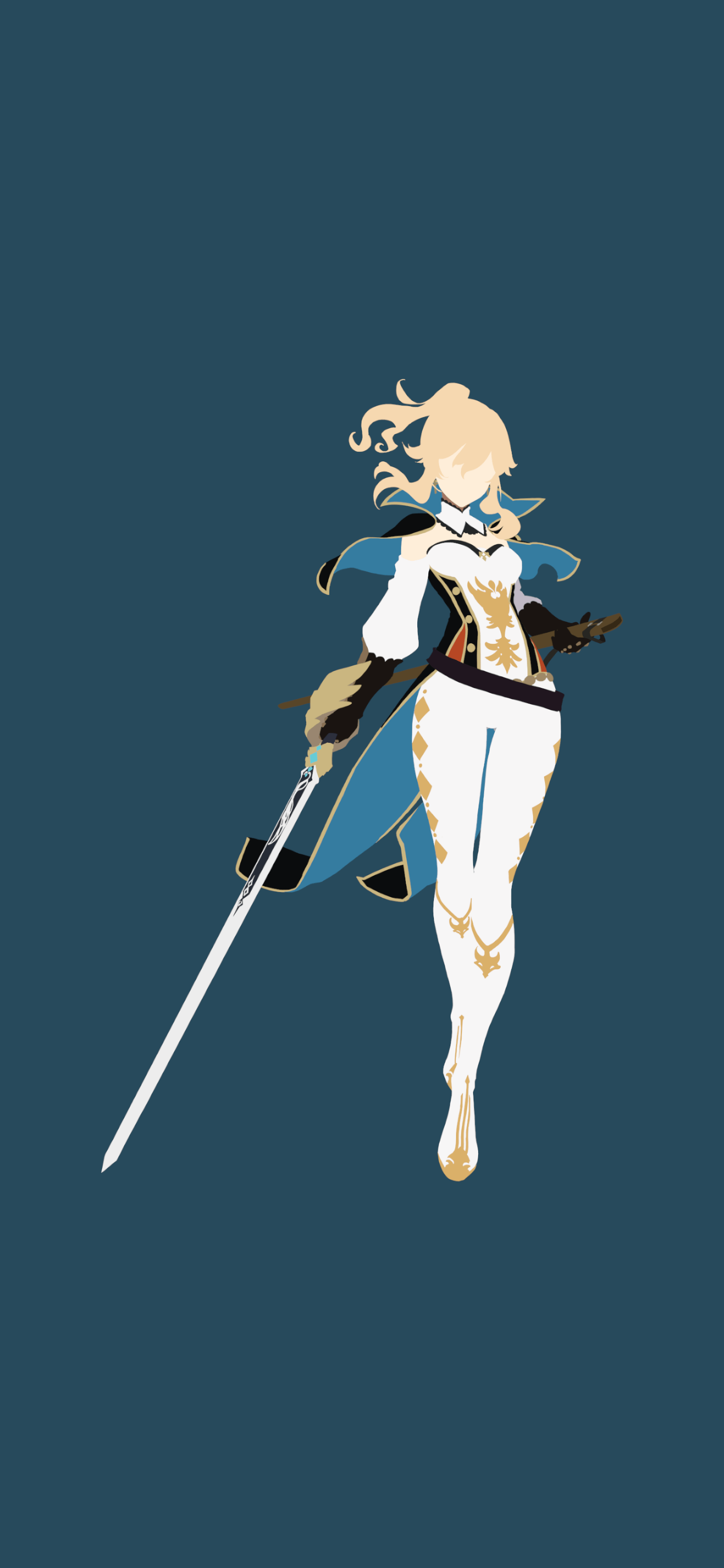 1440x3120 Minimalist Jean Wallpaper : R Genshin_Impact