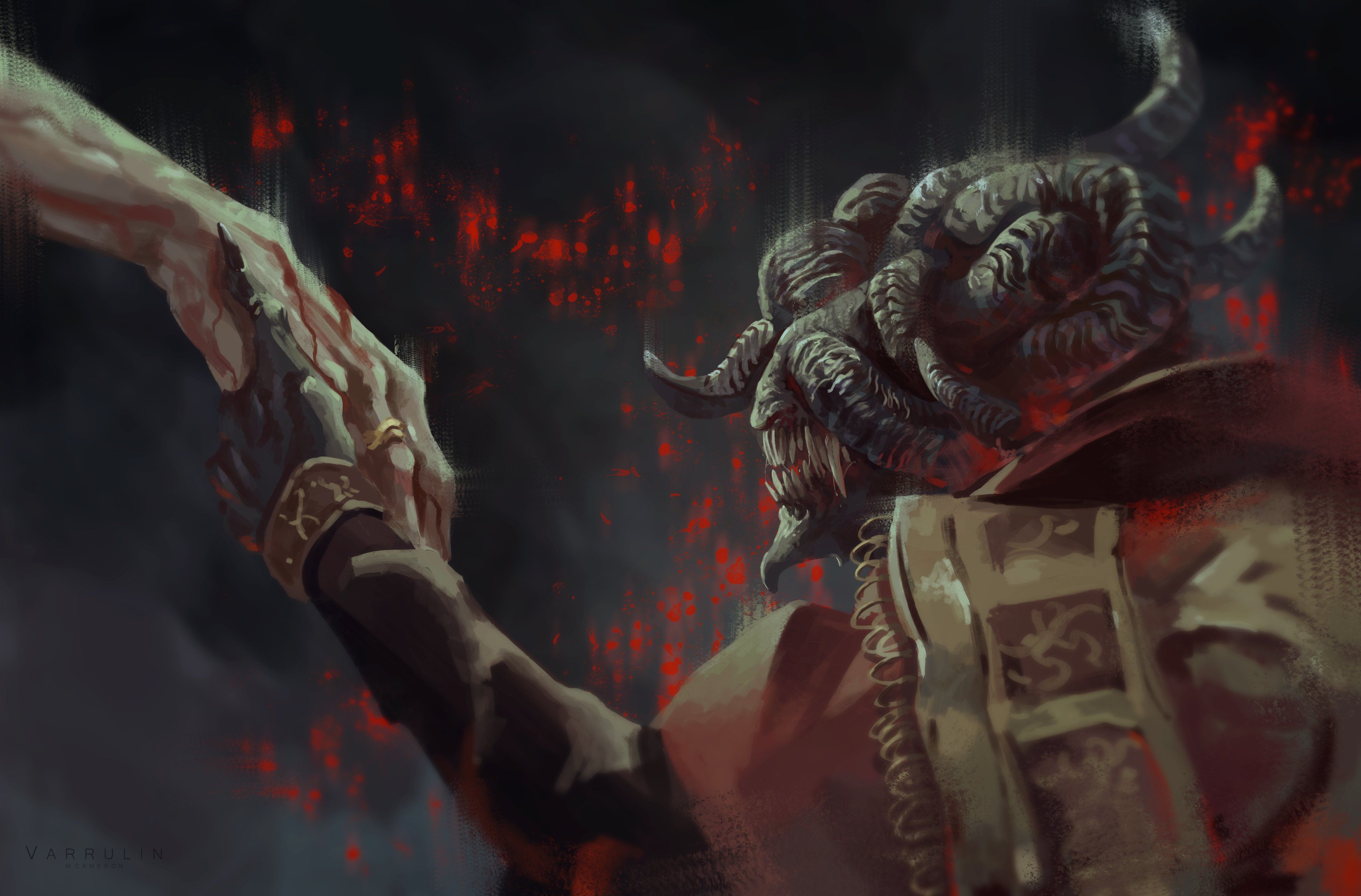 4000x2633 Download Mohg Lord Of Blood Video Game Elden Ring 4k Ultra HD Wallpaper