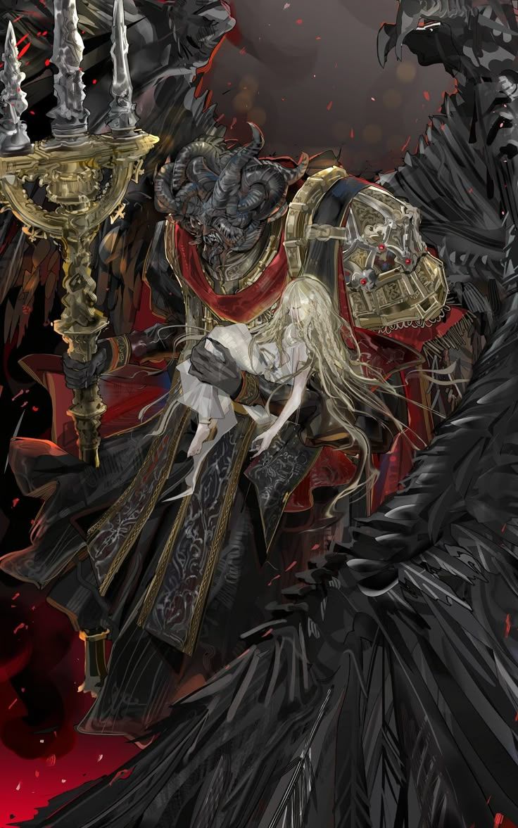 736x1177 Mohg, Lord of Blood & Miquella