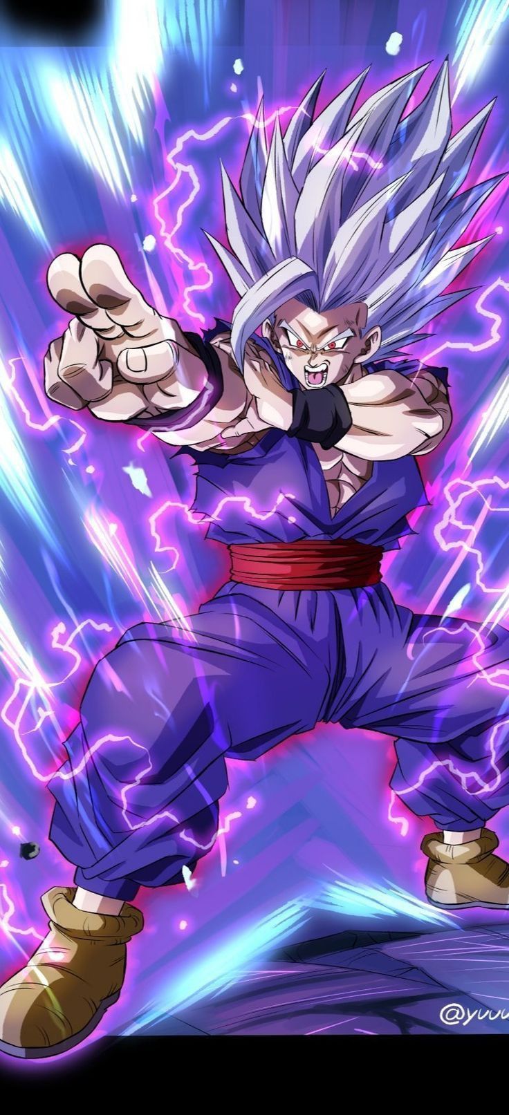 736x1613 Beast Gohan Live Wallpaper: Transform Your Screen With Dynamic Dragon Ball Z Action Wallpaper HD