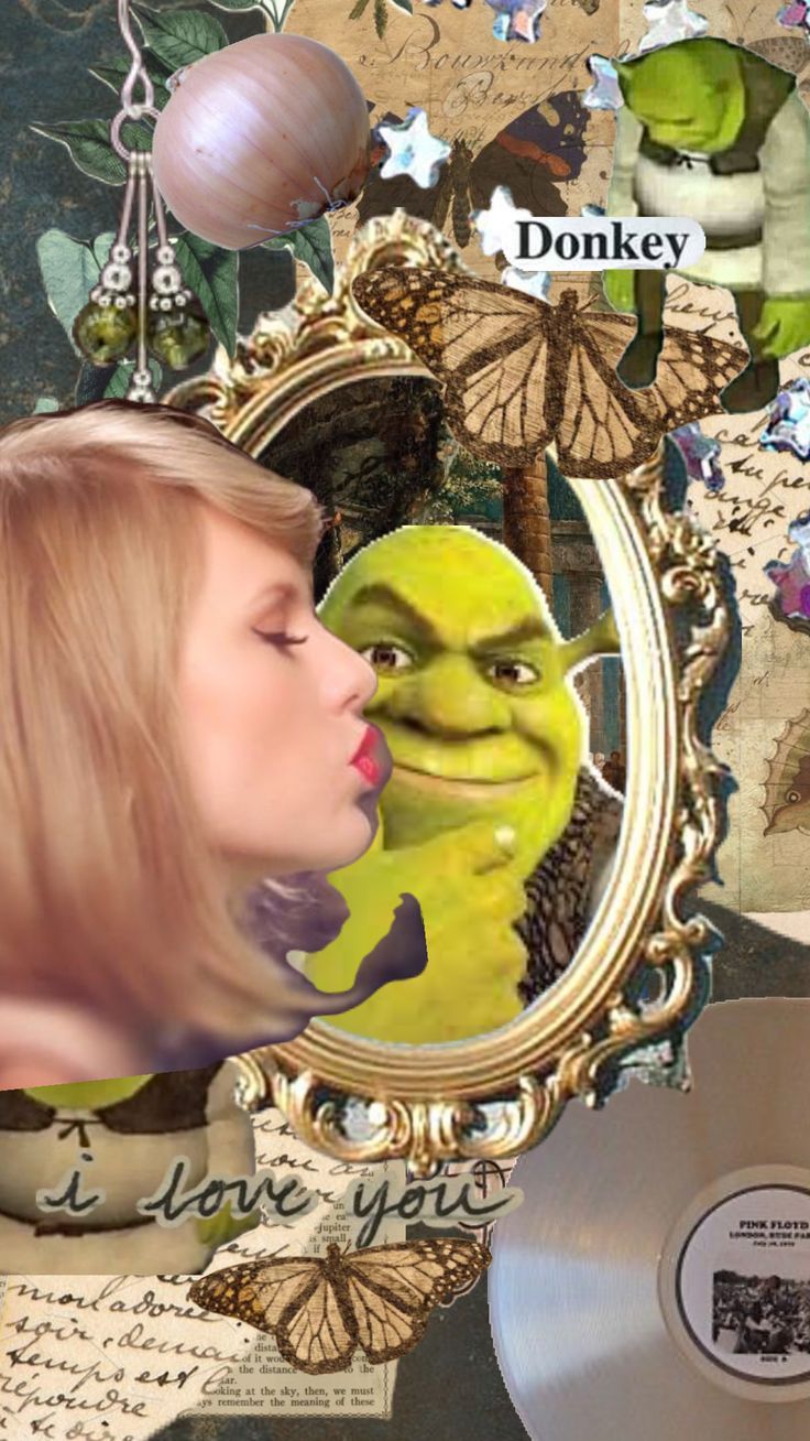 736x1308 Preppy Shrek Wallpaper