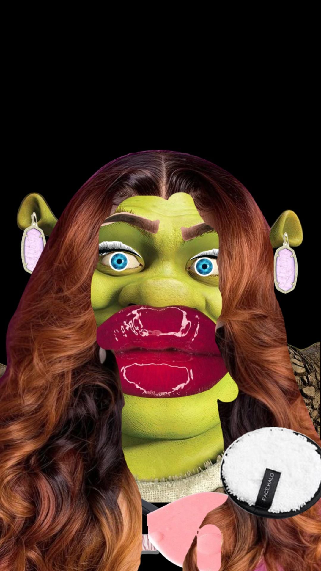 1080x1920 Preppy Shrek Wallpaper