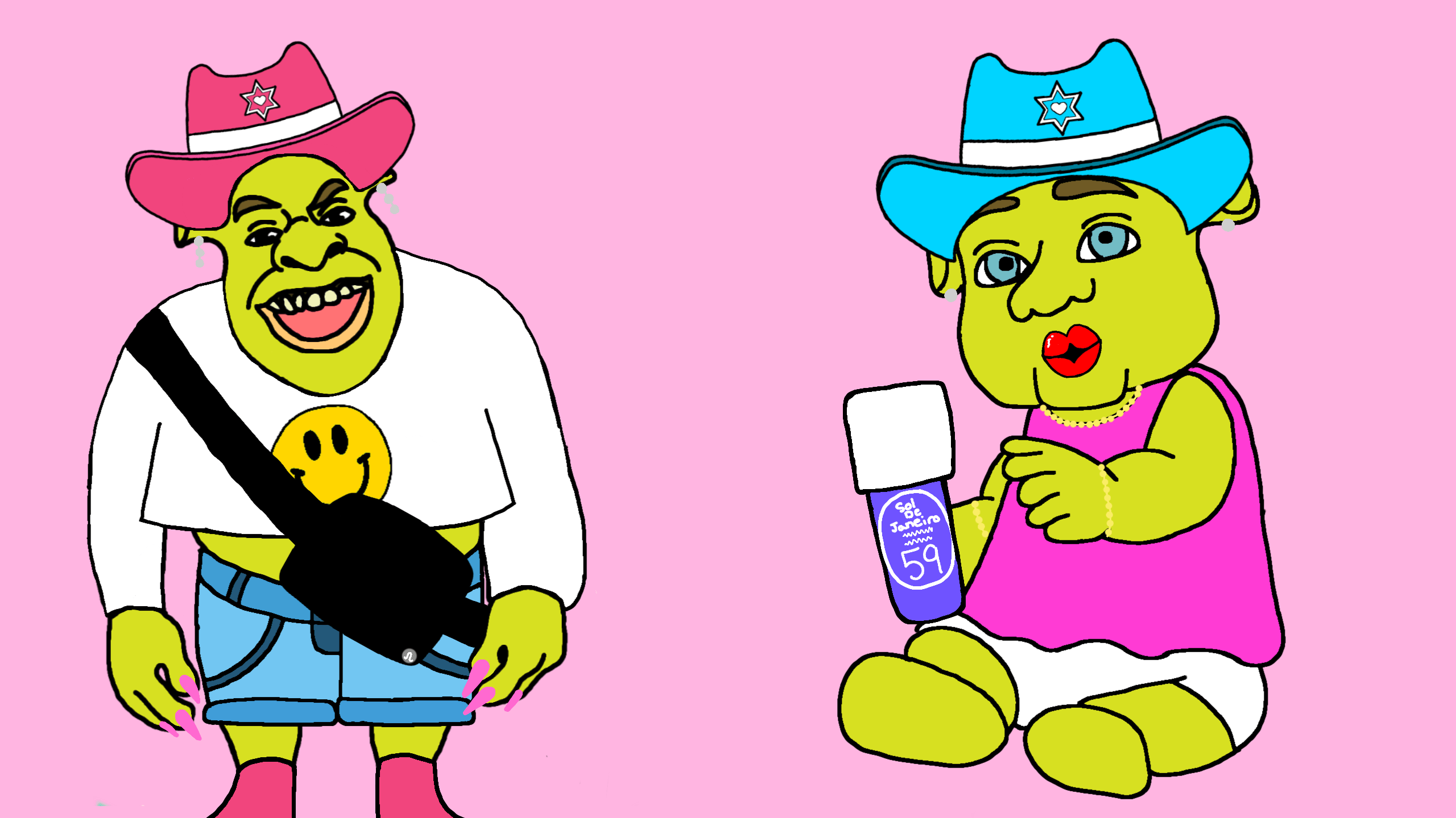 2560x1440 Colors Live Shrek <3