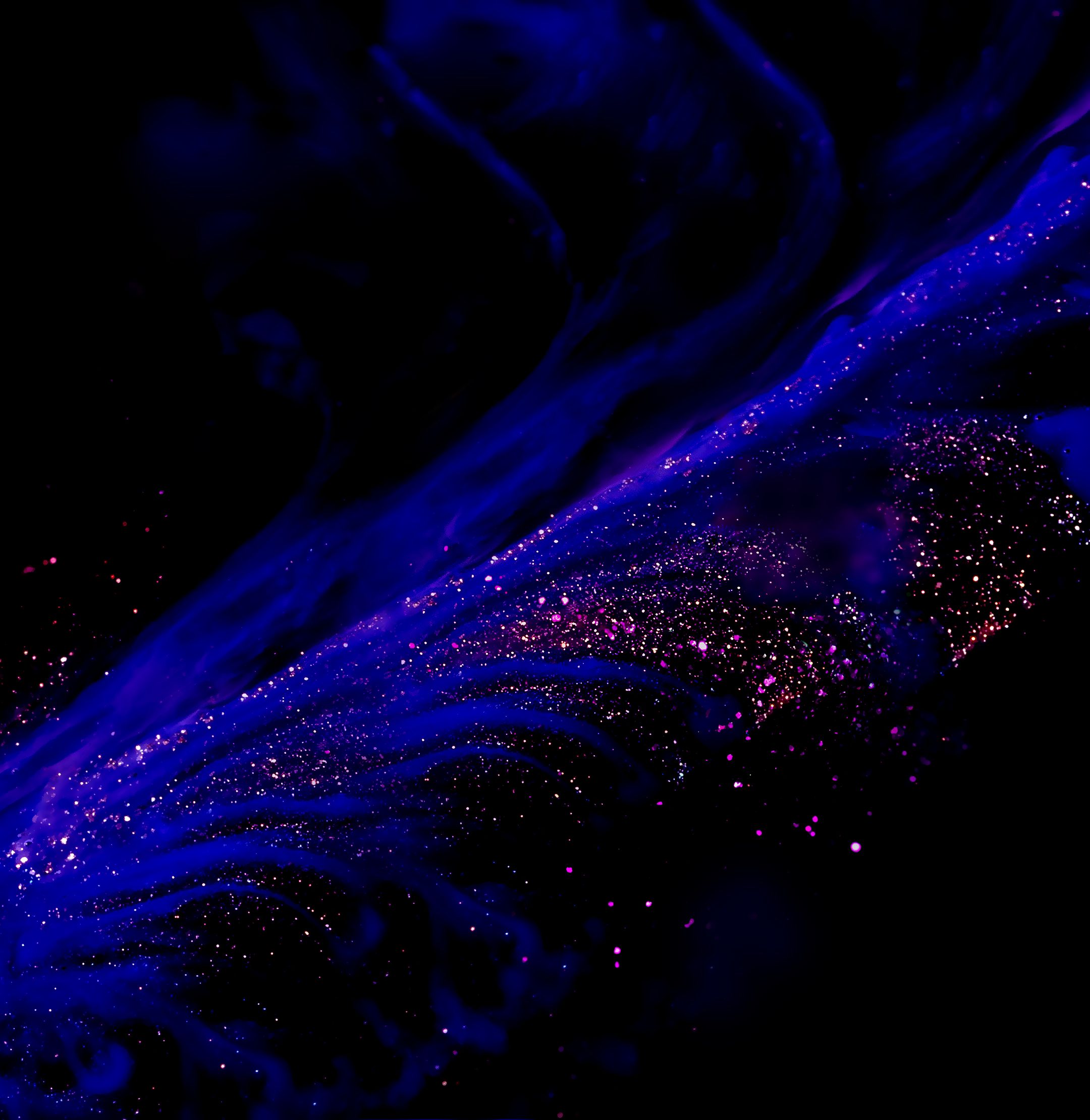 2160x2220 Honor Note 10 Stock Dark Blue Glitter Sparkles