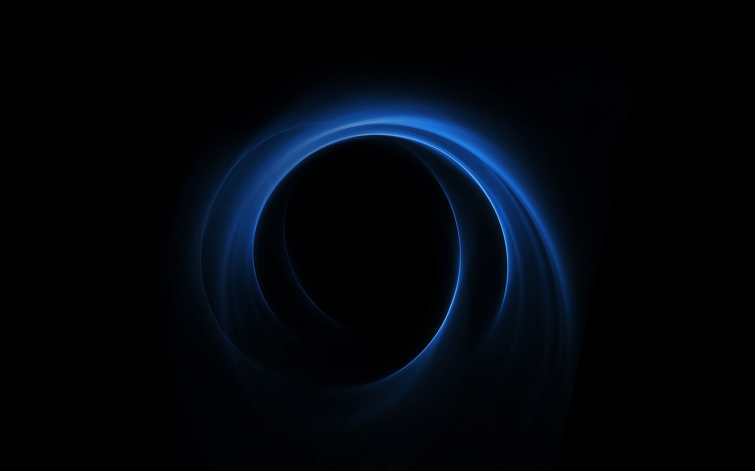 2560x1600 Spiral Blue Huawei Honor Design HD Wallpaper