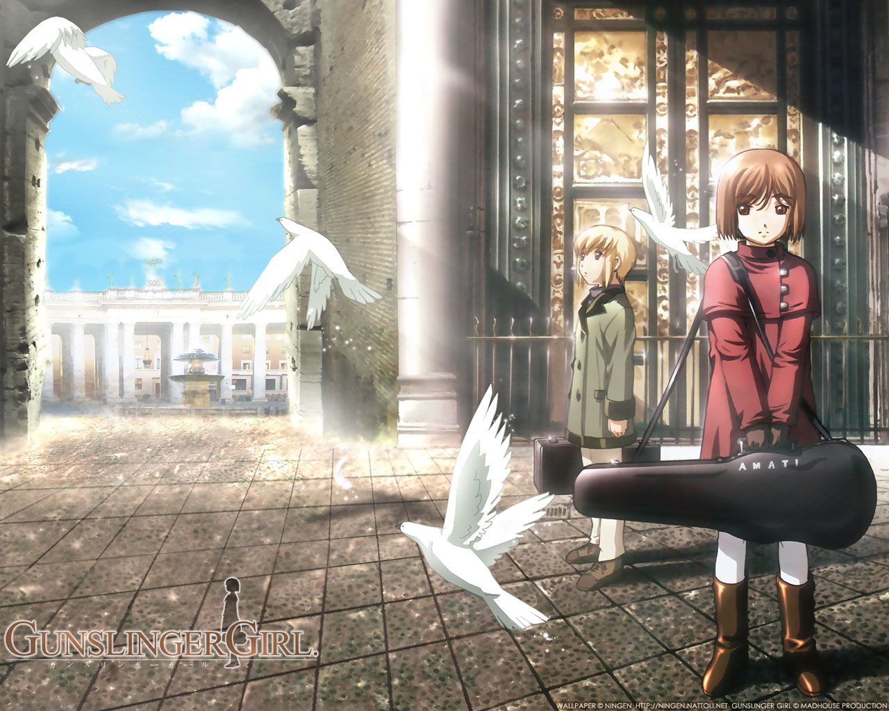 1280x1024 Download Anime Gunslinger Girl Art