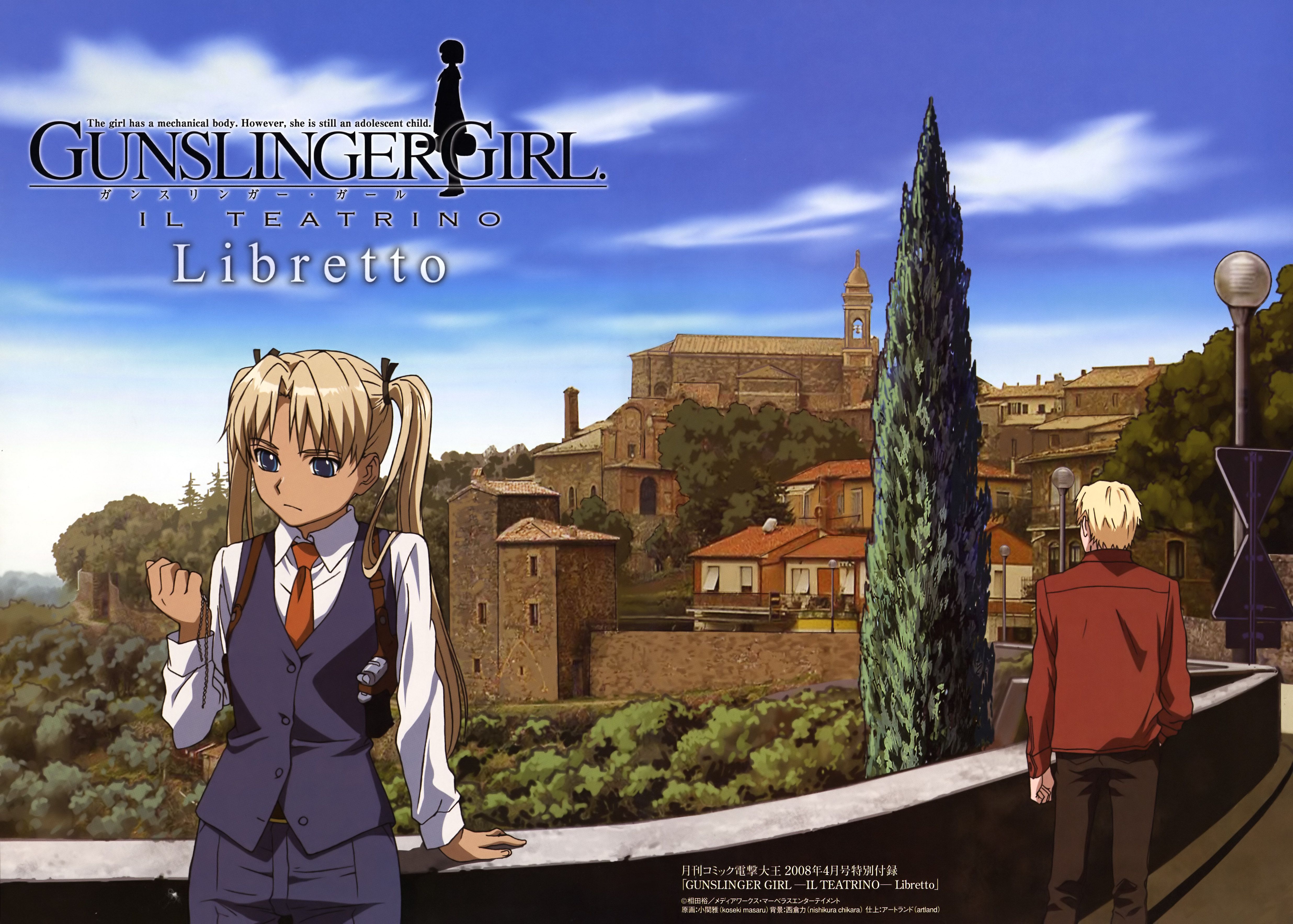 4945x3535 Download Anime Gunslinger Girl 4k Ultra HD Wallpaper