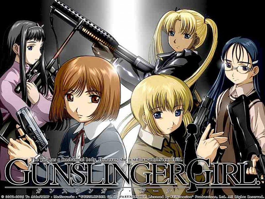 1024x768 Gunslinger Girl: Masterpiece Forgotten to Time