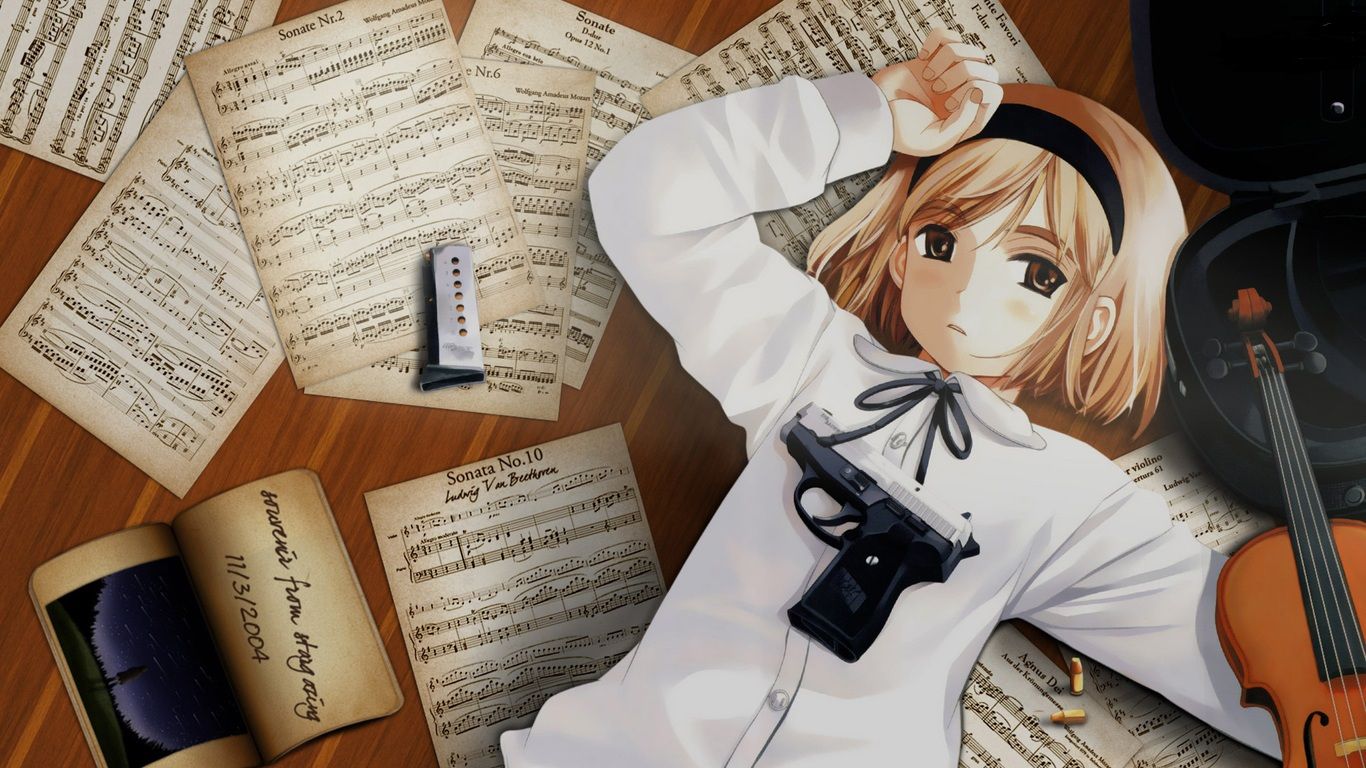1366x768 Manga Worth Reading: Gunslinger Girl
