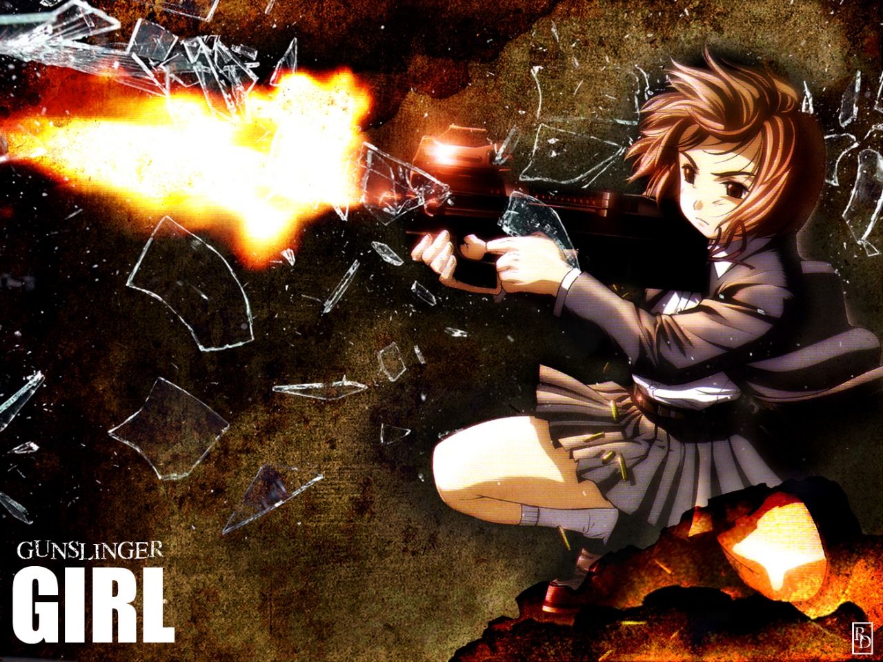 1280x960 Desktop wallpaper: Anime, Gunslinger Girl 4K free download for PC. 1439980
