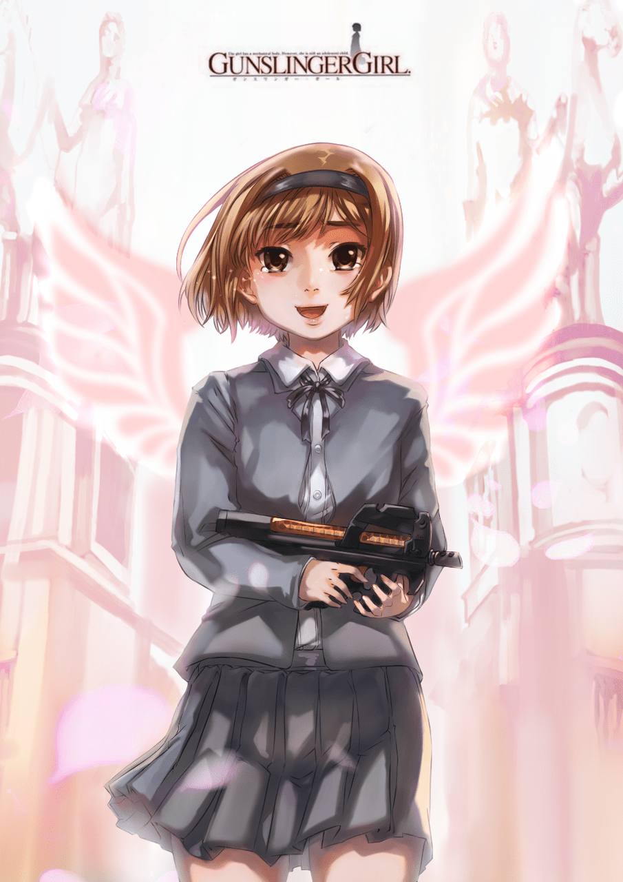 905x1280 Gunslinger Girl 14th Anniversary Bensen貓 ART street