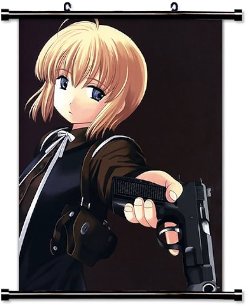 807x1000 Gunslinger Girl Animeóster de pared (16.0 x 21.2 in), diseño de chica Gunslinger : Hogar y Cocina