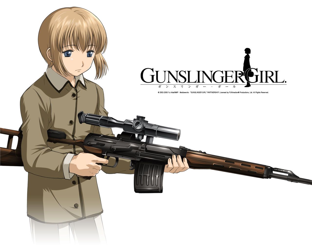 1280x1024 Phone wallpaper: Gunslinger Girl, Anime 1484115