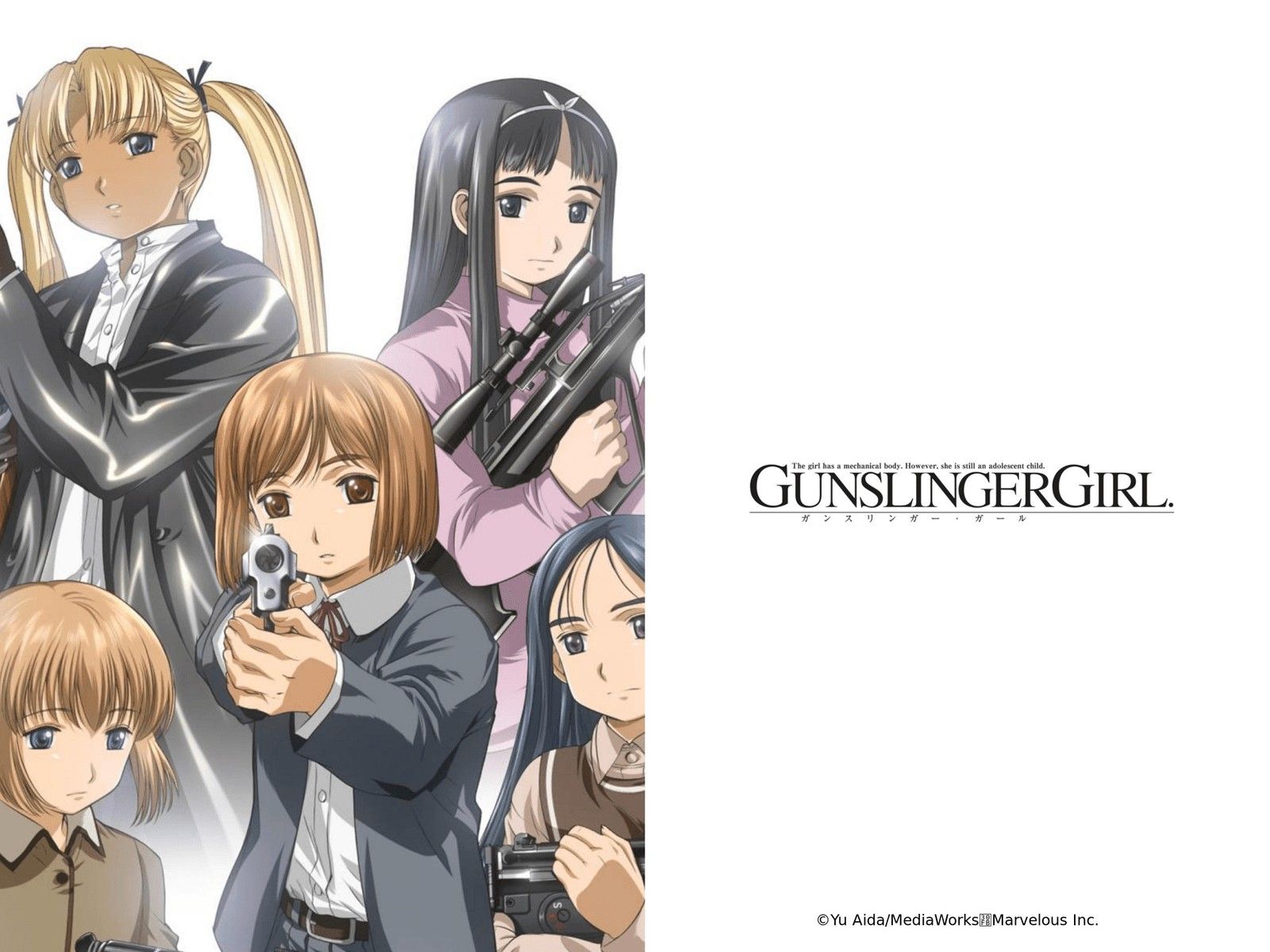 1600x1200 Prime Video: Gunslinger Girl
