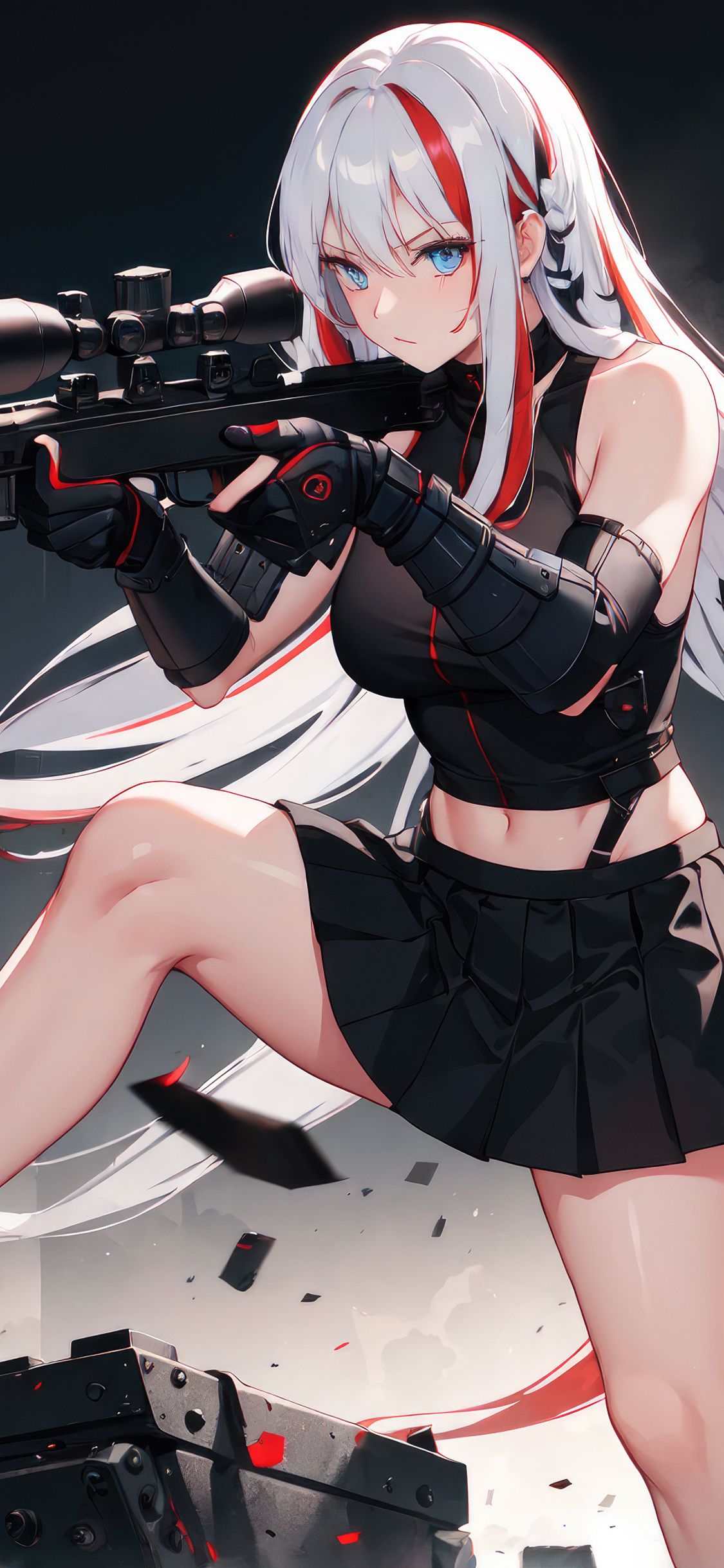 1125x2436 Gunslinger Girl iPhone XS, iPhone iPhone X , HD 4k Wallpaper, Image, Background, Photos and Picture