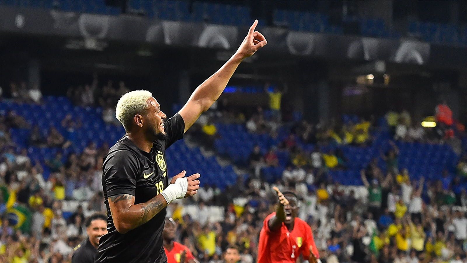 1600x900 Joelinton scores on his Brazil debut his goal, listen to the commentator and enjoy the emotional celebrations