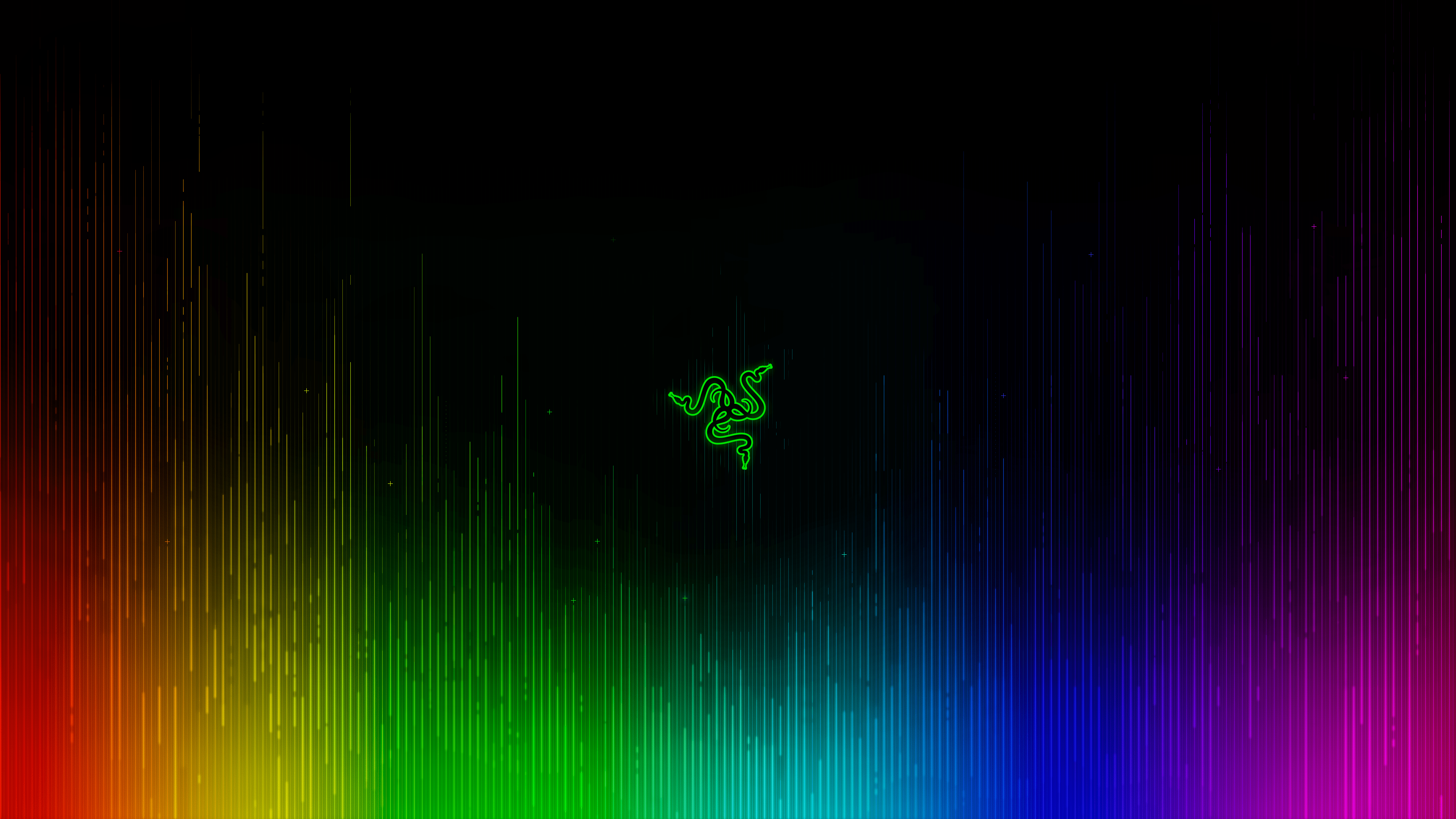 3840x2160 Razer Wallpaper 4K, Chromatic, Spectrum, Multicolor