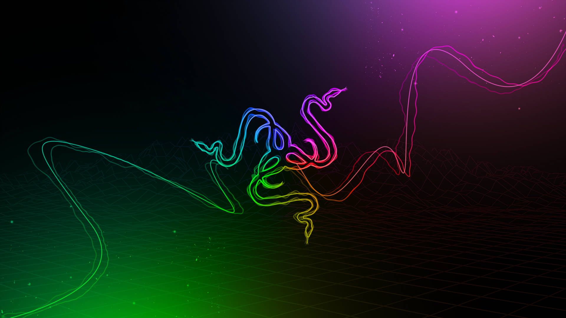 1920x1080 Download Razer Logo RGB 4K Wallpaper