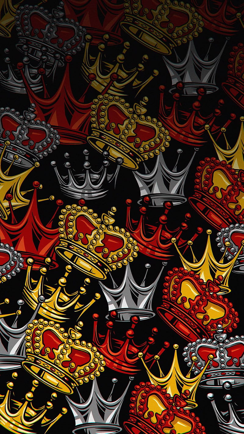 800x1422 HD red king wallpaper