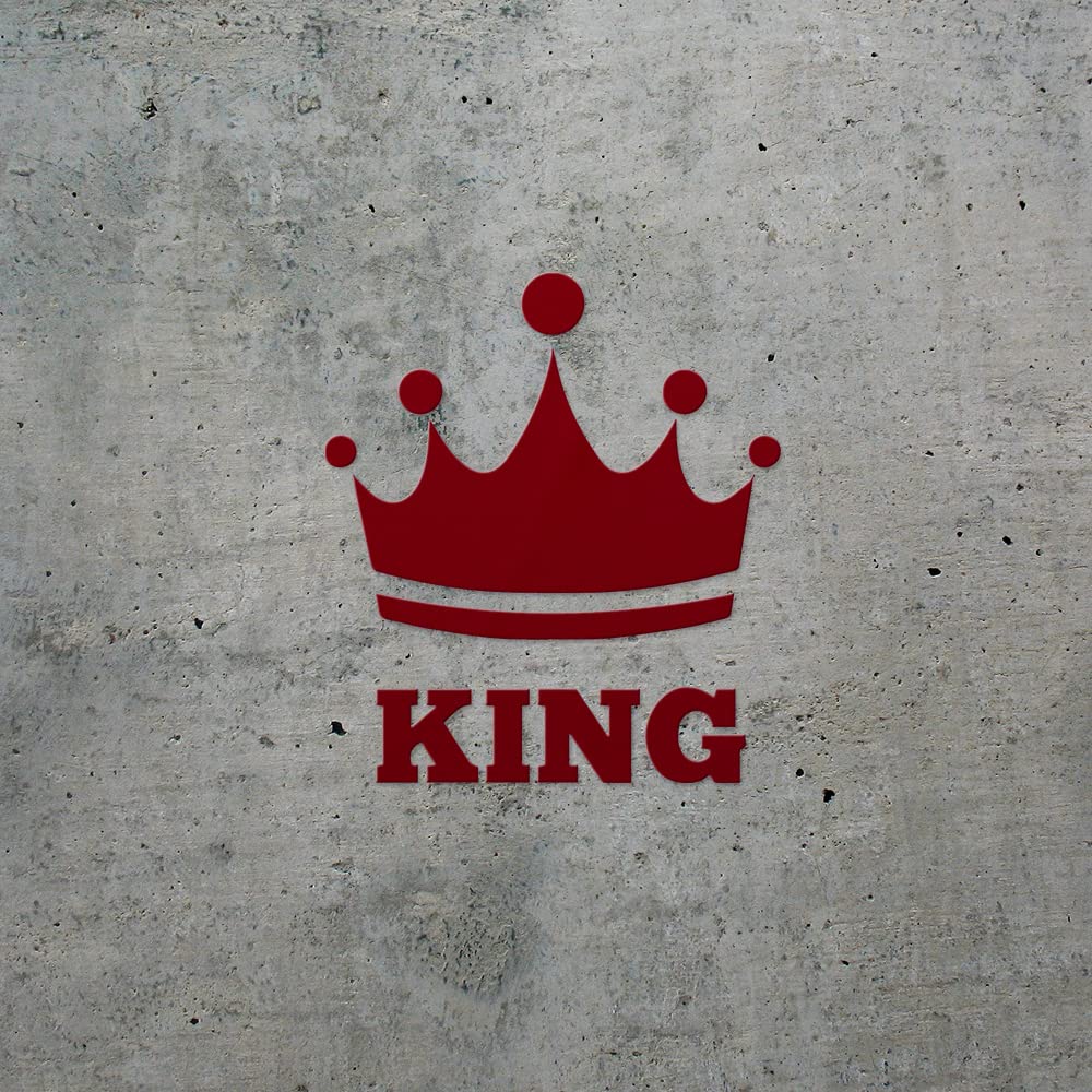 1000x1000 Amazon.com Decal Stickers of King Crown (Burgundy) Premium Waterproof Vinyl Decal Stickers for Laptop Phone Accessory Helmet Car Window Mug Tuber Cup Door Wall Decoration ANDSKUS0h1402RE080322