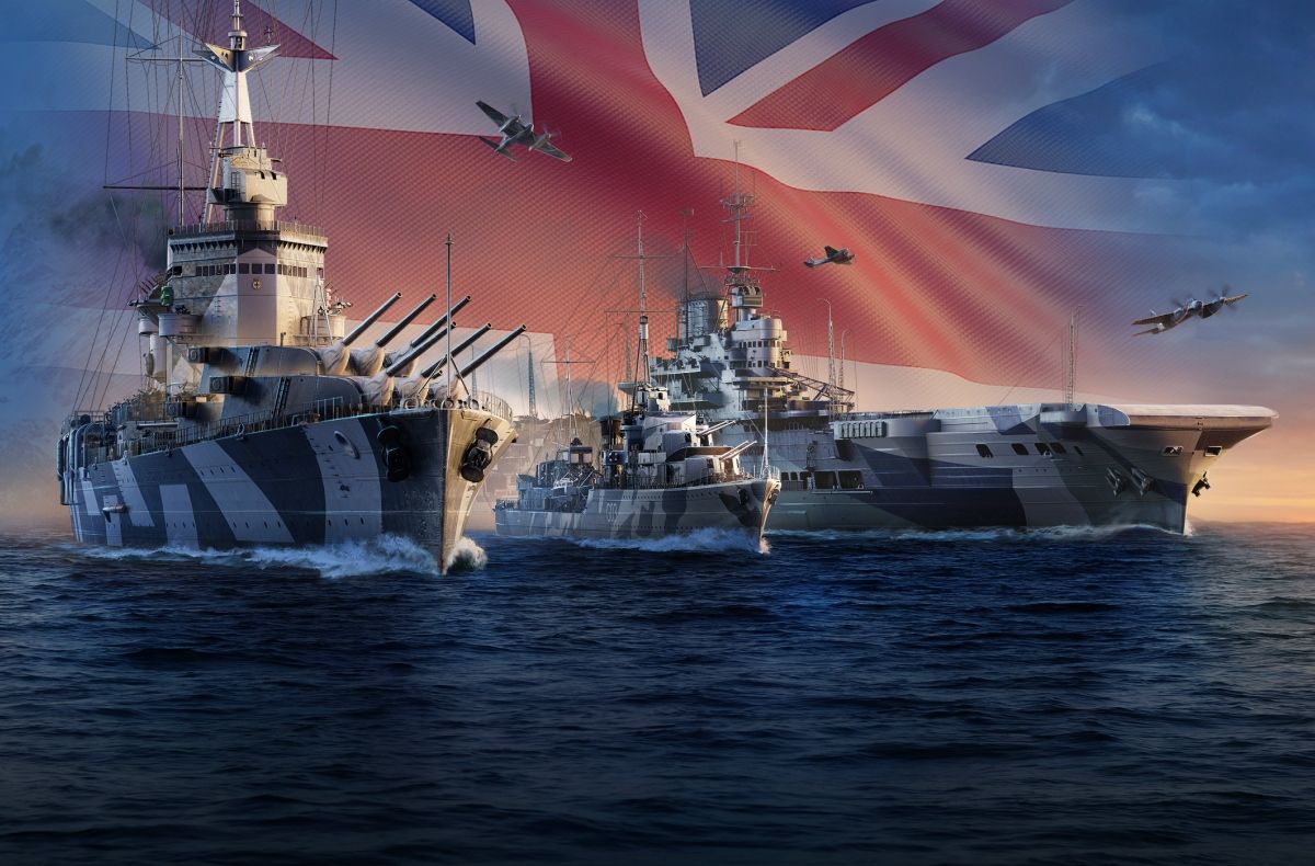1200x790 We're celebrating Royal Navy Heritage with tons of combat missions and Tier VIII cruiser Nottingham arriving in the Armory alongside her old pals Indomitable and Cossack! NA: EU: ASIA