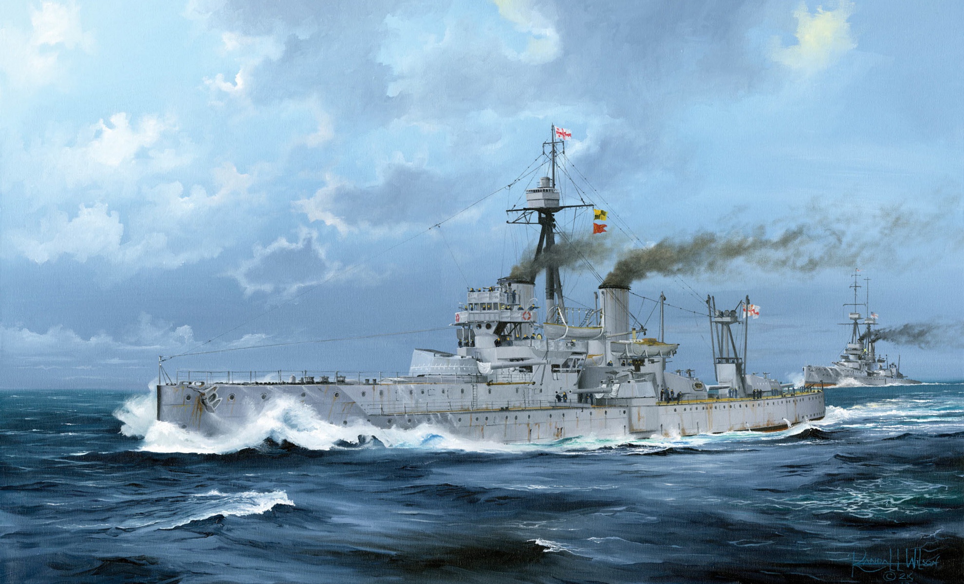 1980x1200 Wallpaper battleship, Royal Navy, HMS Dreadnought for mobile and desktop, section разное, resolution 1980x1200