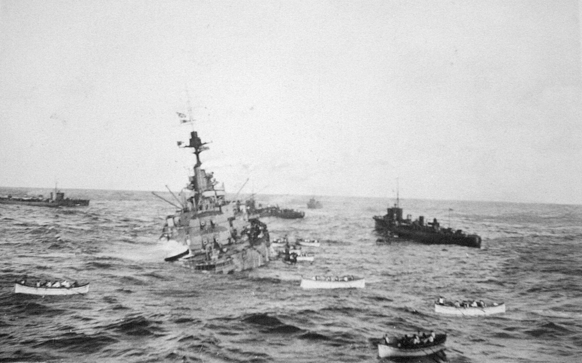 1920x1200 Download HMS Audacious (1912) Battleship Military Royal Navy HD Wallpaper