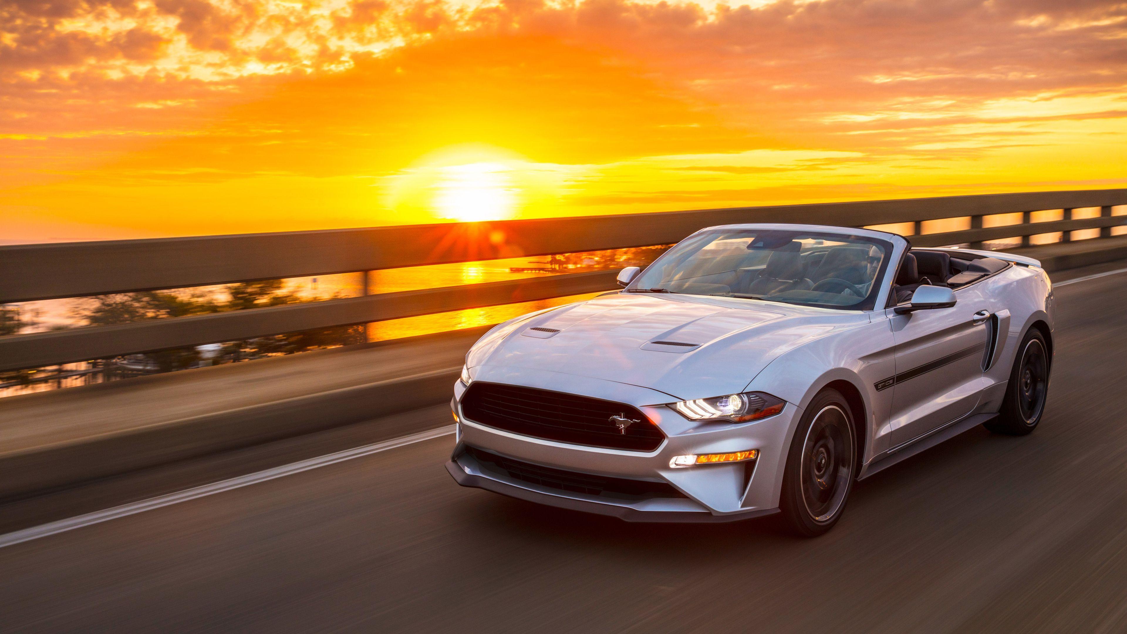 3840x2160 Wallpaper 4k Ford Mustang GT Convertible 2019 2019 cars wallpaper