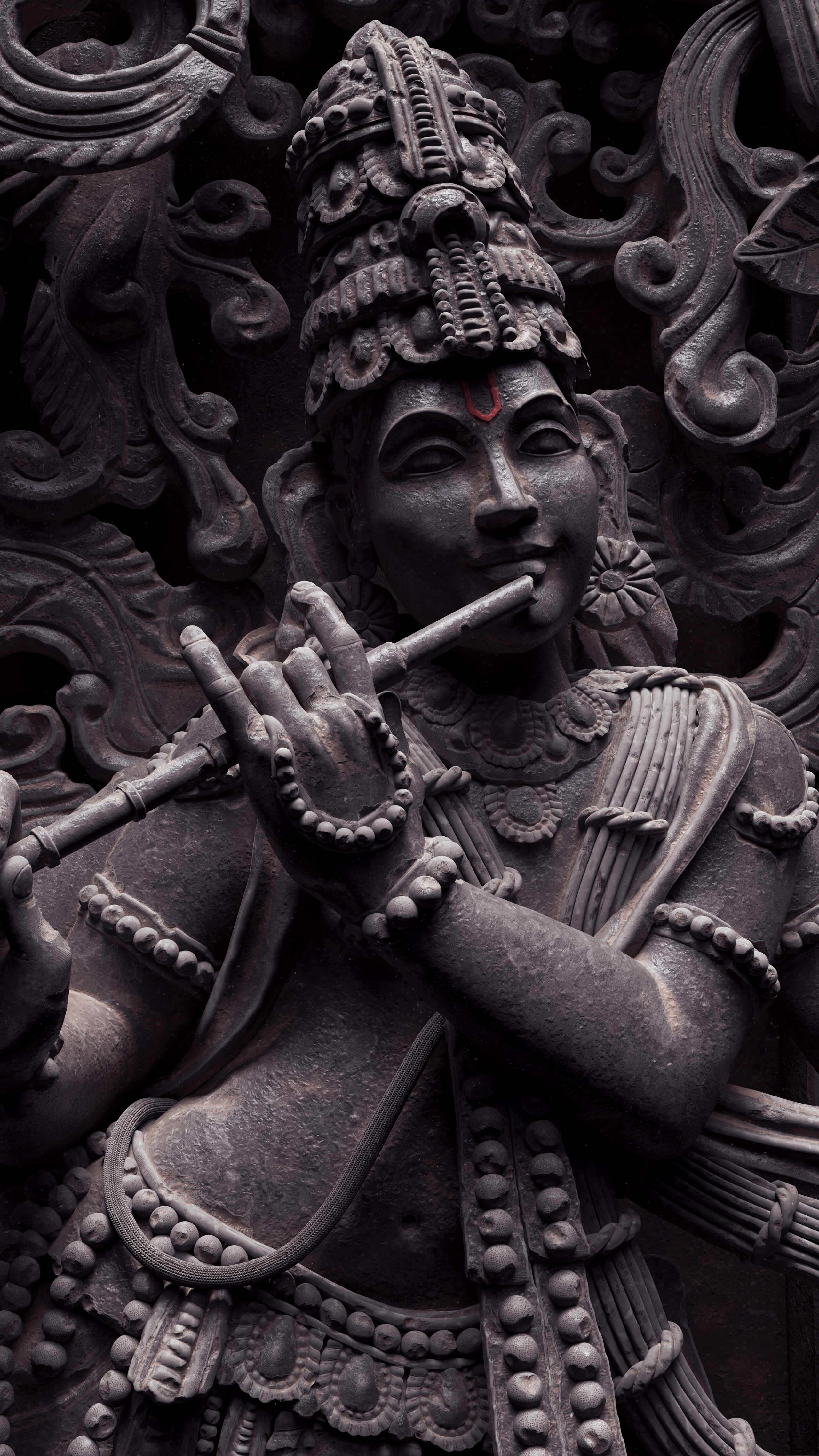 2560x4552 Hi guys, I am sharing my new artwork (Vasudeva Krishna). Hope you like it