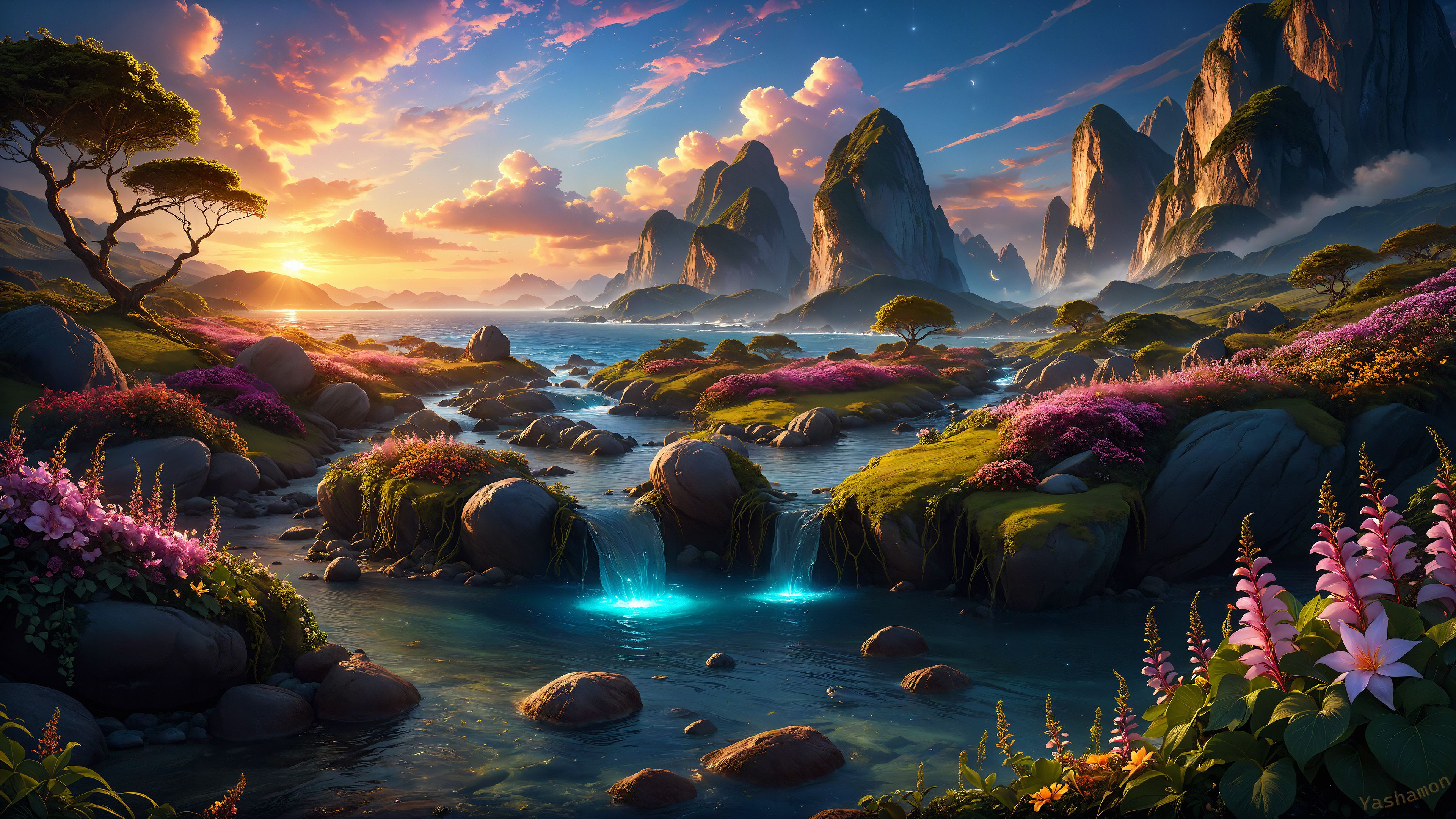 3840x2160 Dreamlike Wallpaper 4K, Outdoor, Landscape, Surrealism