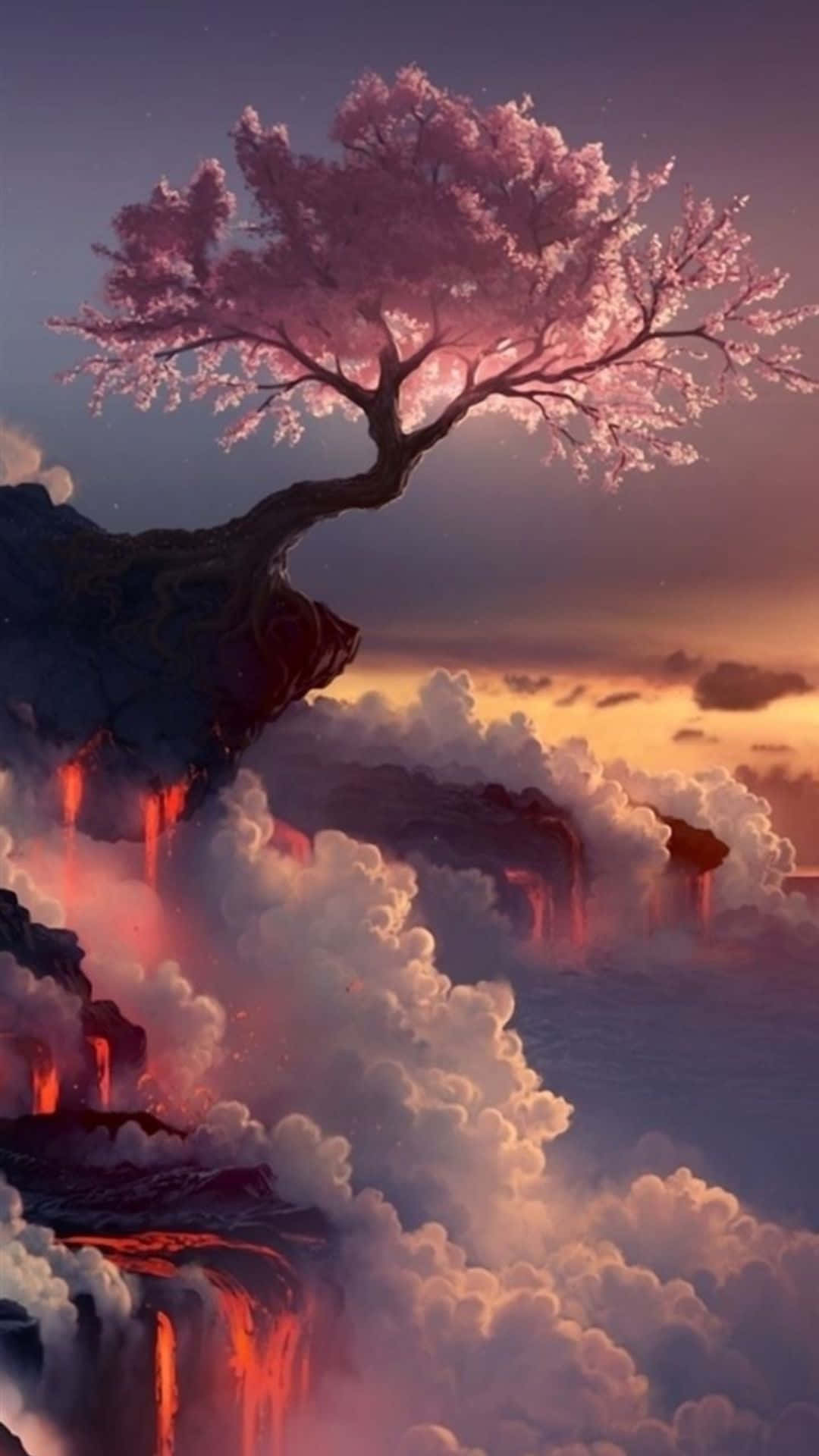 1080x1920 Download Enchanting Forest Landscape Wallpaper
